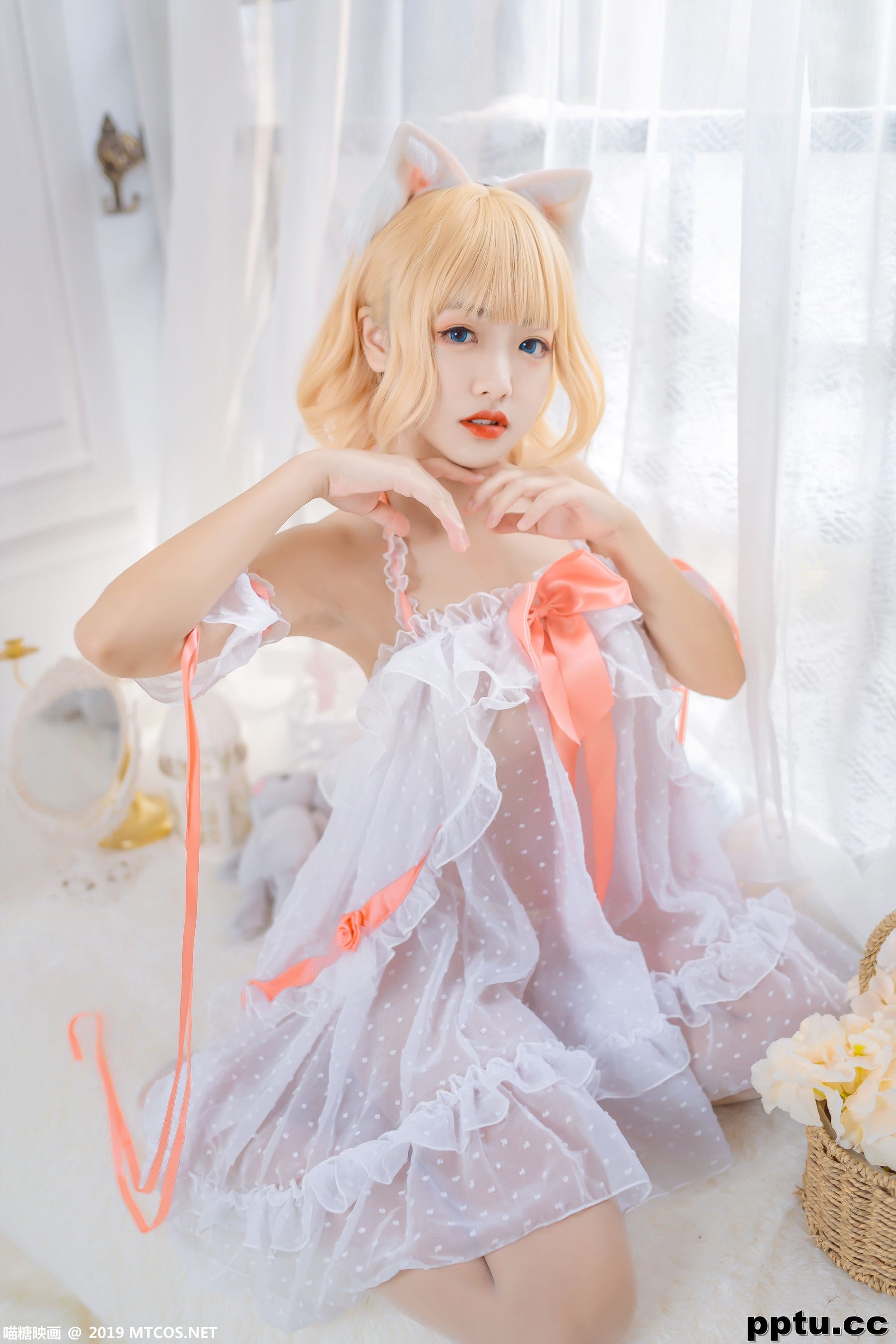 透明薄纱 [喵糖映画] VOL.028-皮皮兔动漫