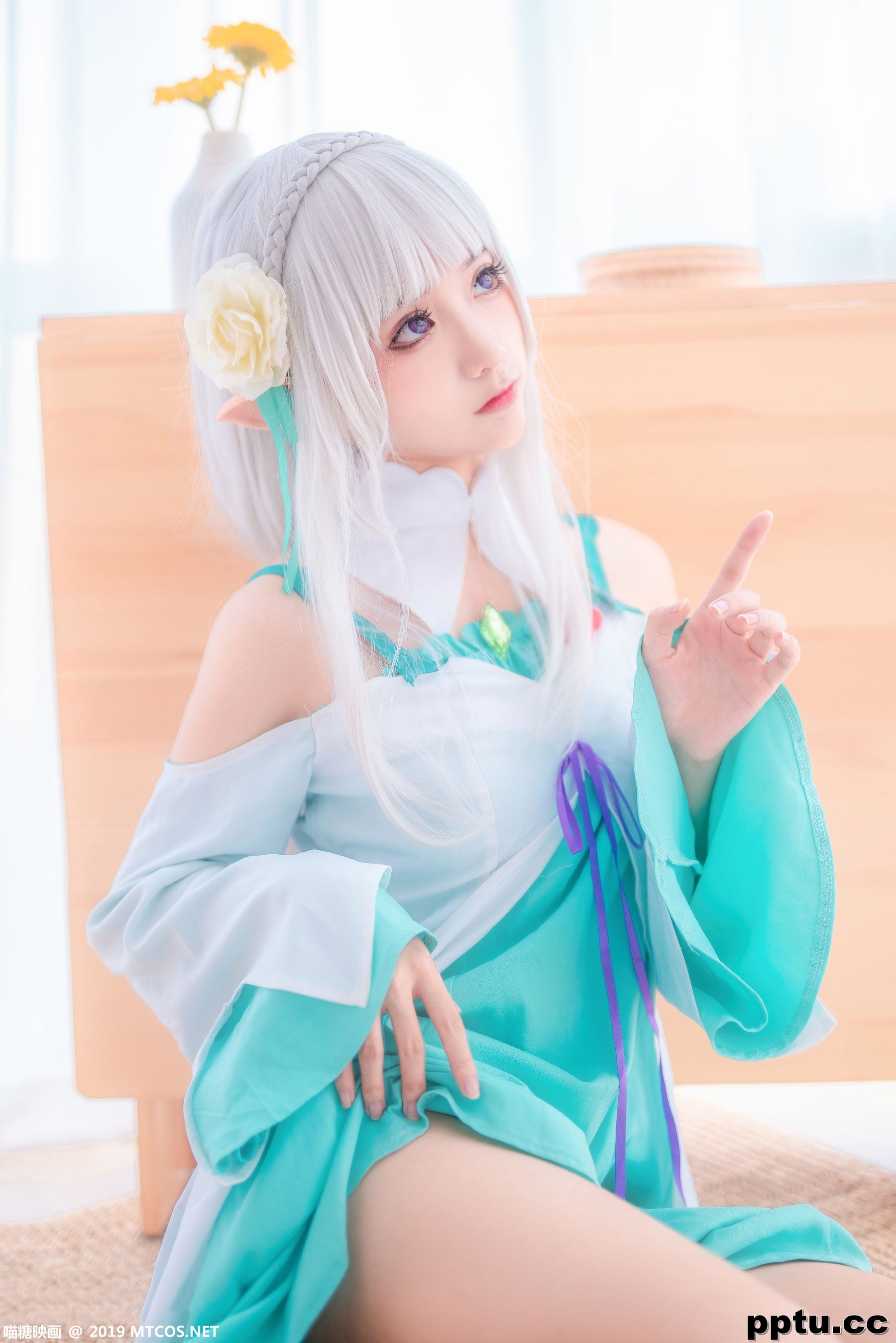 COS白发魔女 [喵糖映画] VOL.020-皮皮兔动漫