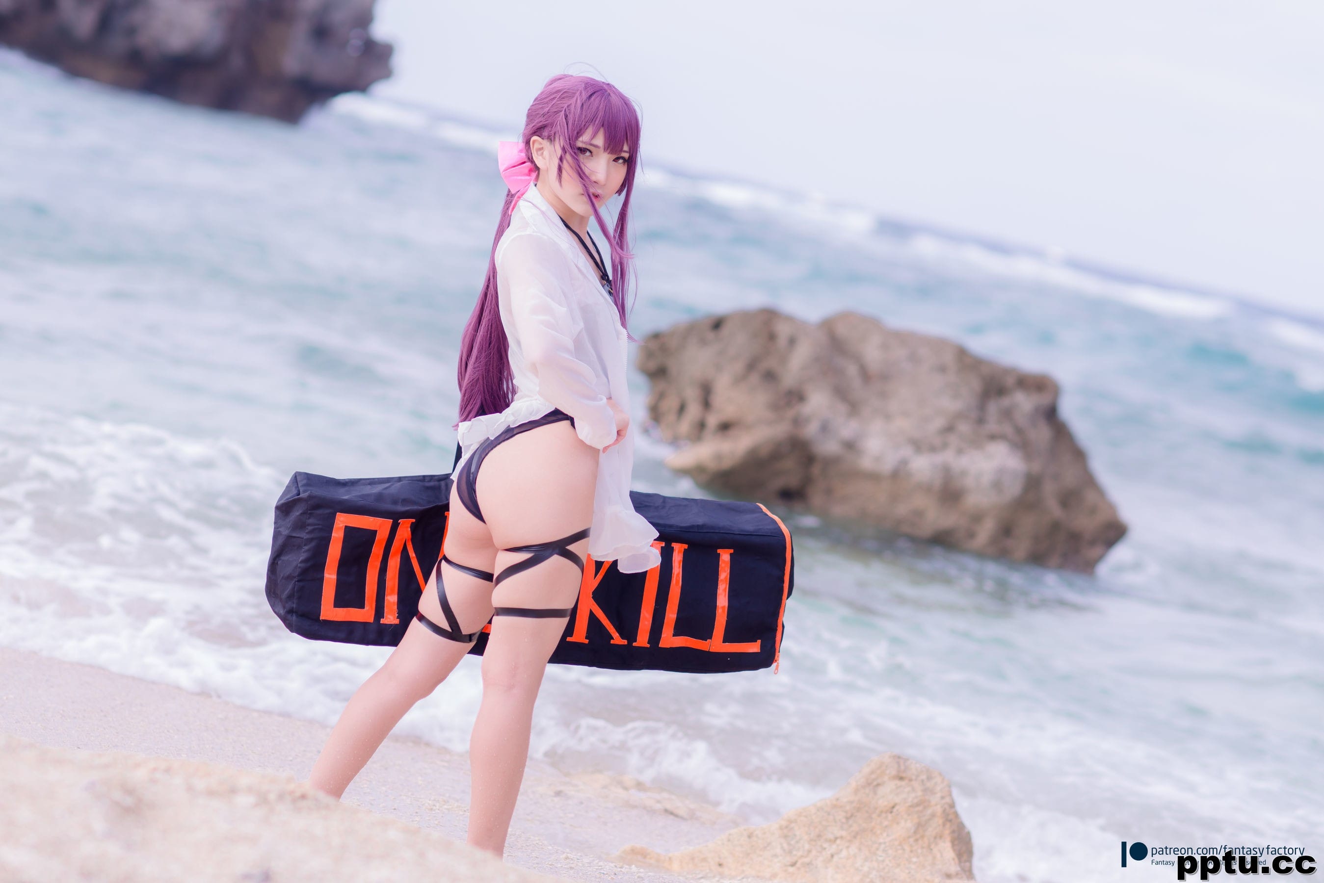 小丁Cosplay《海滩风情》 [Fantasy Factory] 写真集