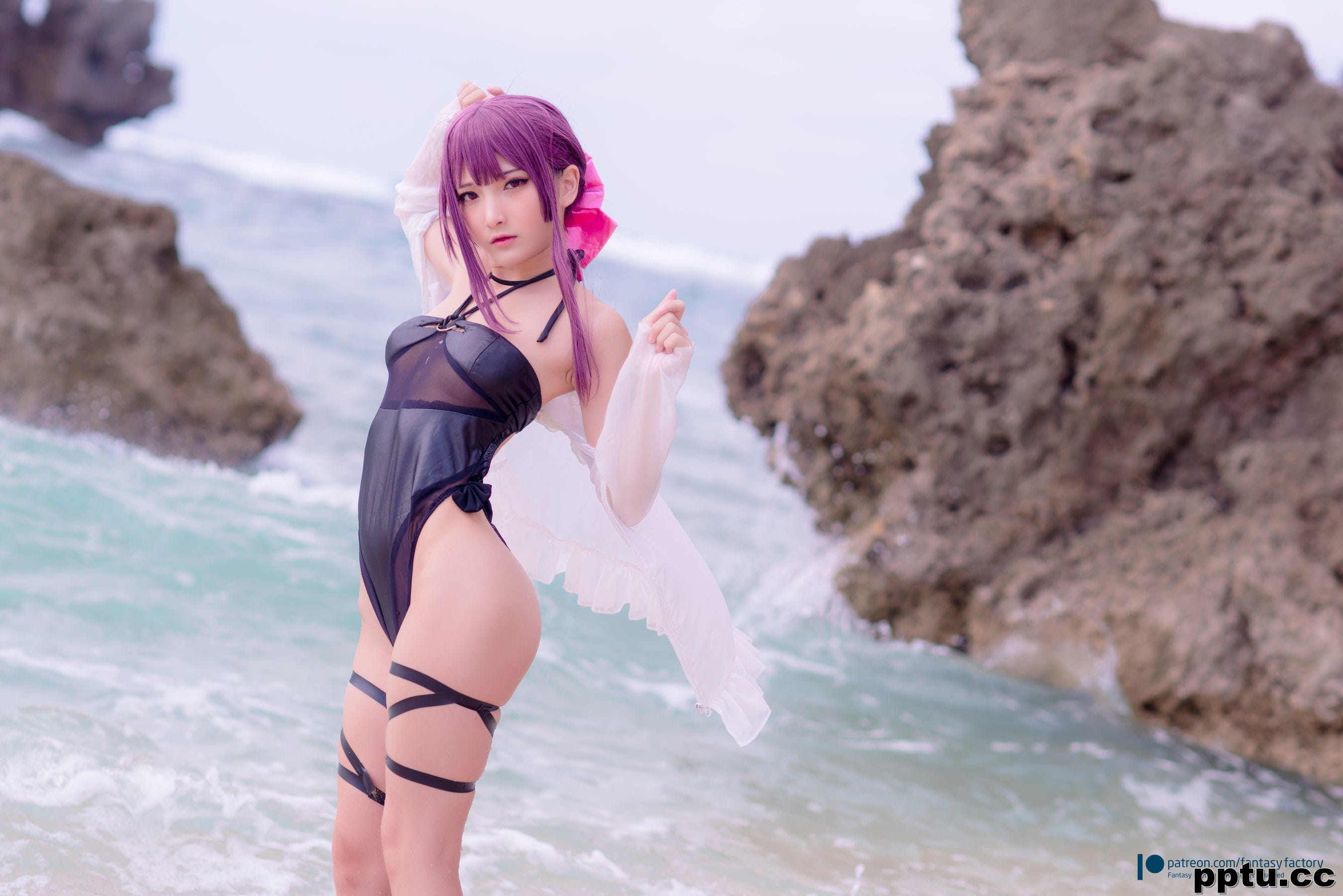 小丁Cosplay《海滩风情》 [Fantasy Factory] 写真集