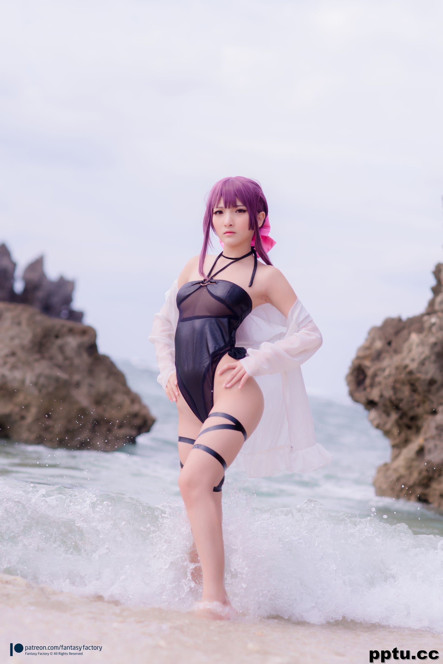 小丁Cosplay《海滩风情》 [Fantasy Factory] 写真集