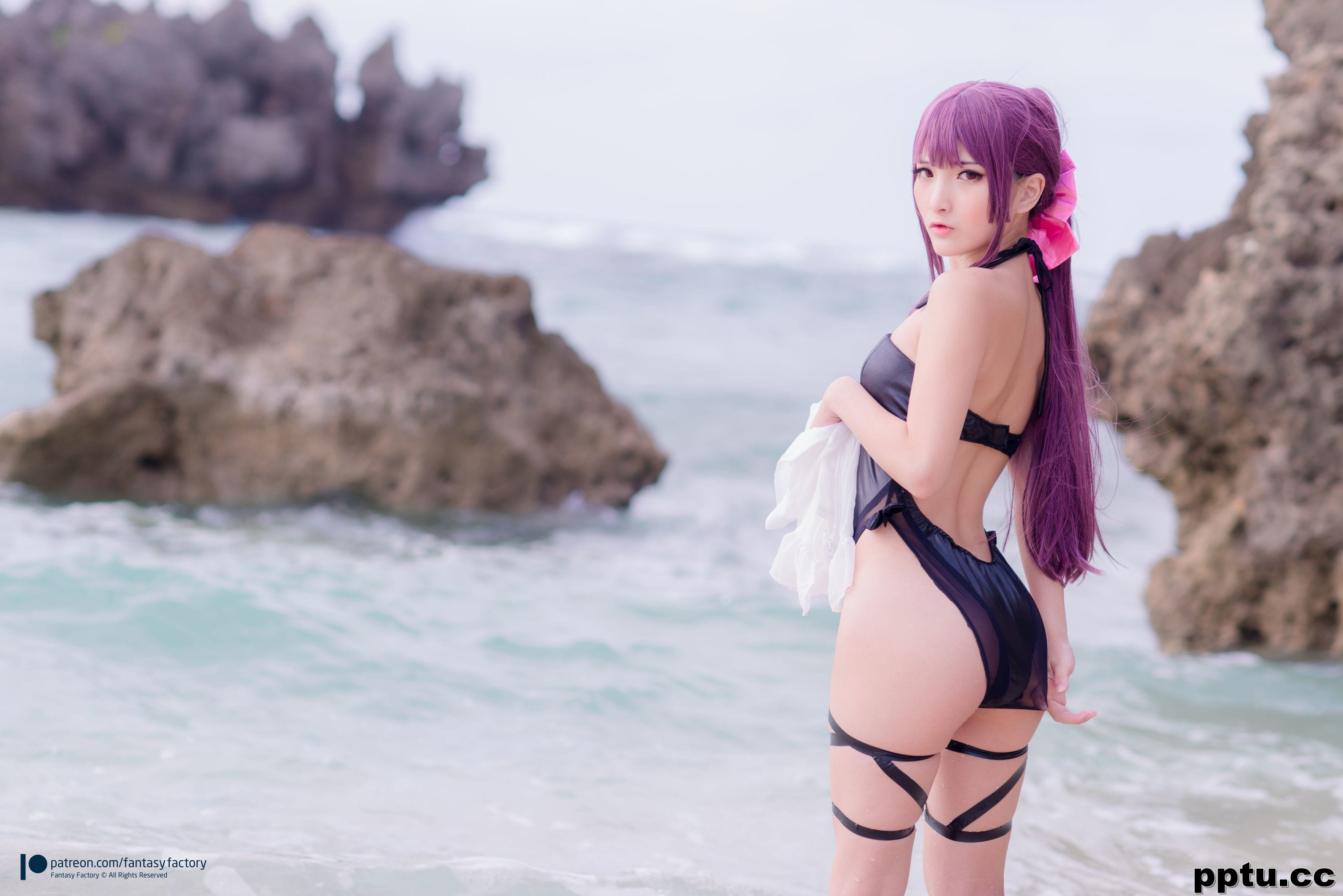 小丁Cosplay《海滩风情》 [Fantasy Factory] 写真集