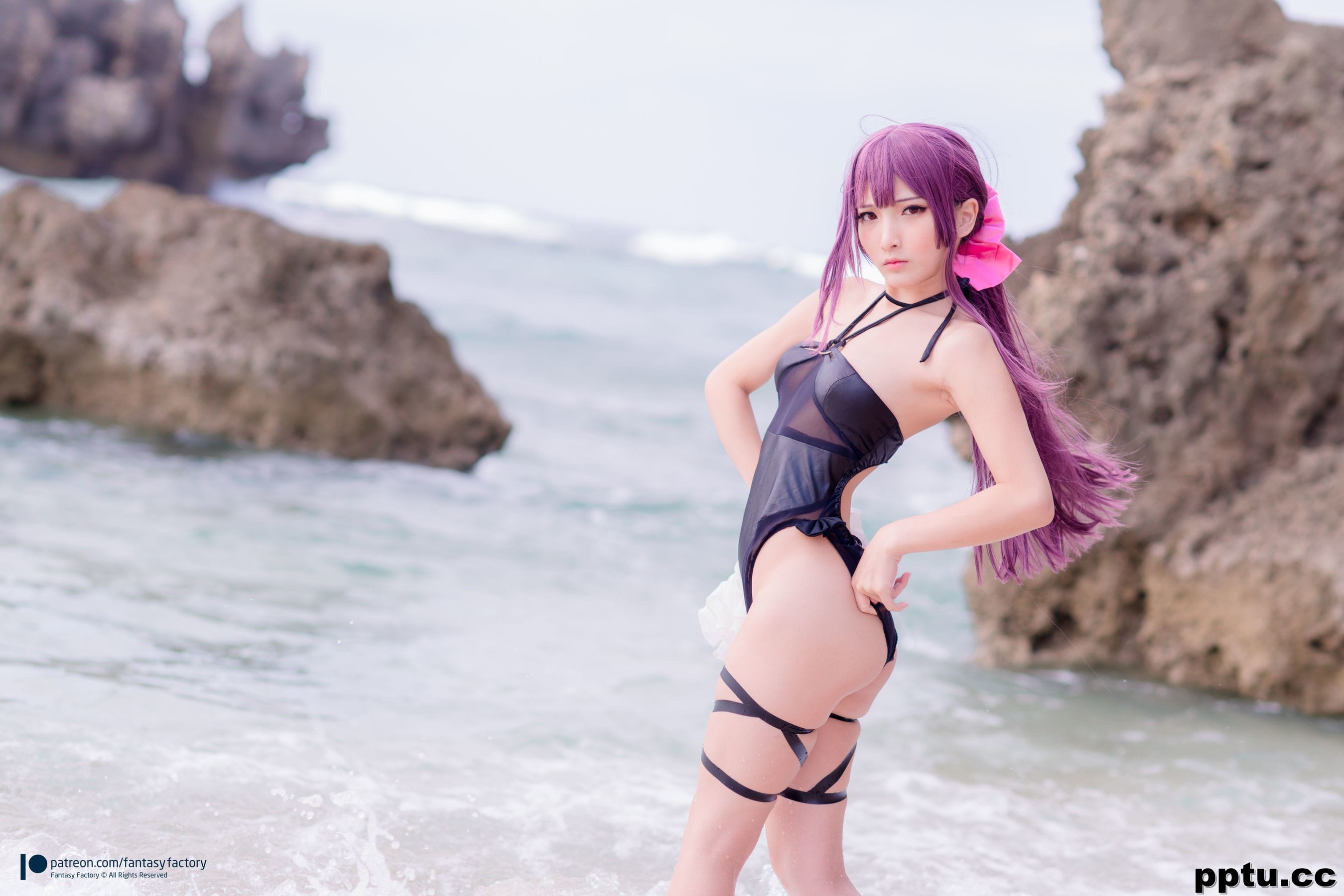 小丁Cosplay《海滩风情》 [Fantasy Factory] 写真集