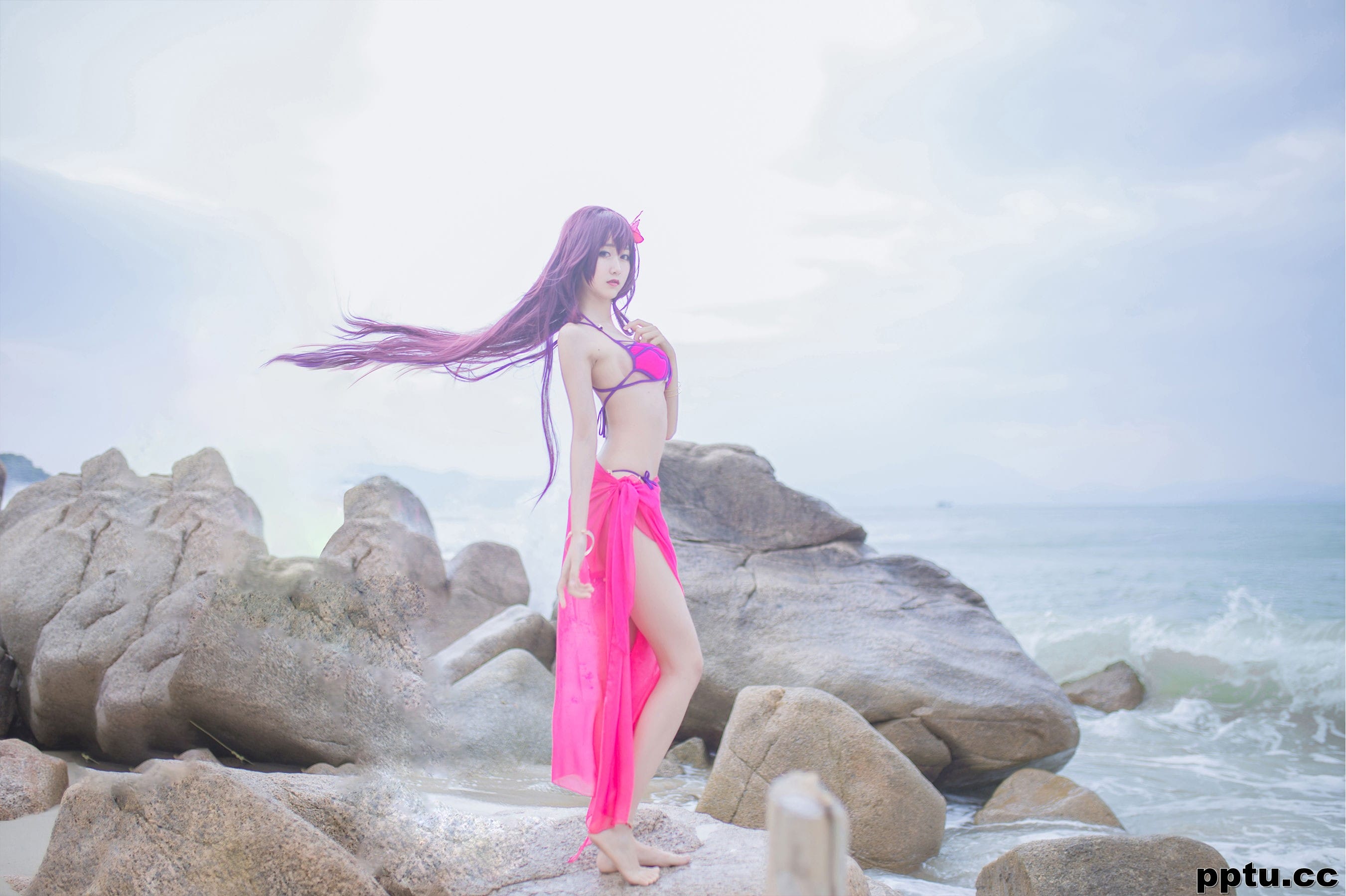 木绵绵OwO《沙滩斯卡哈》 [COSER美女] 写真集