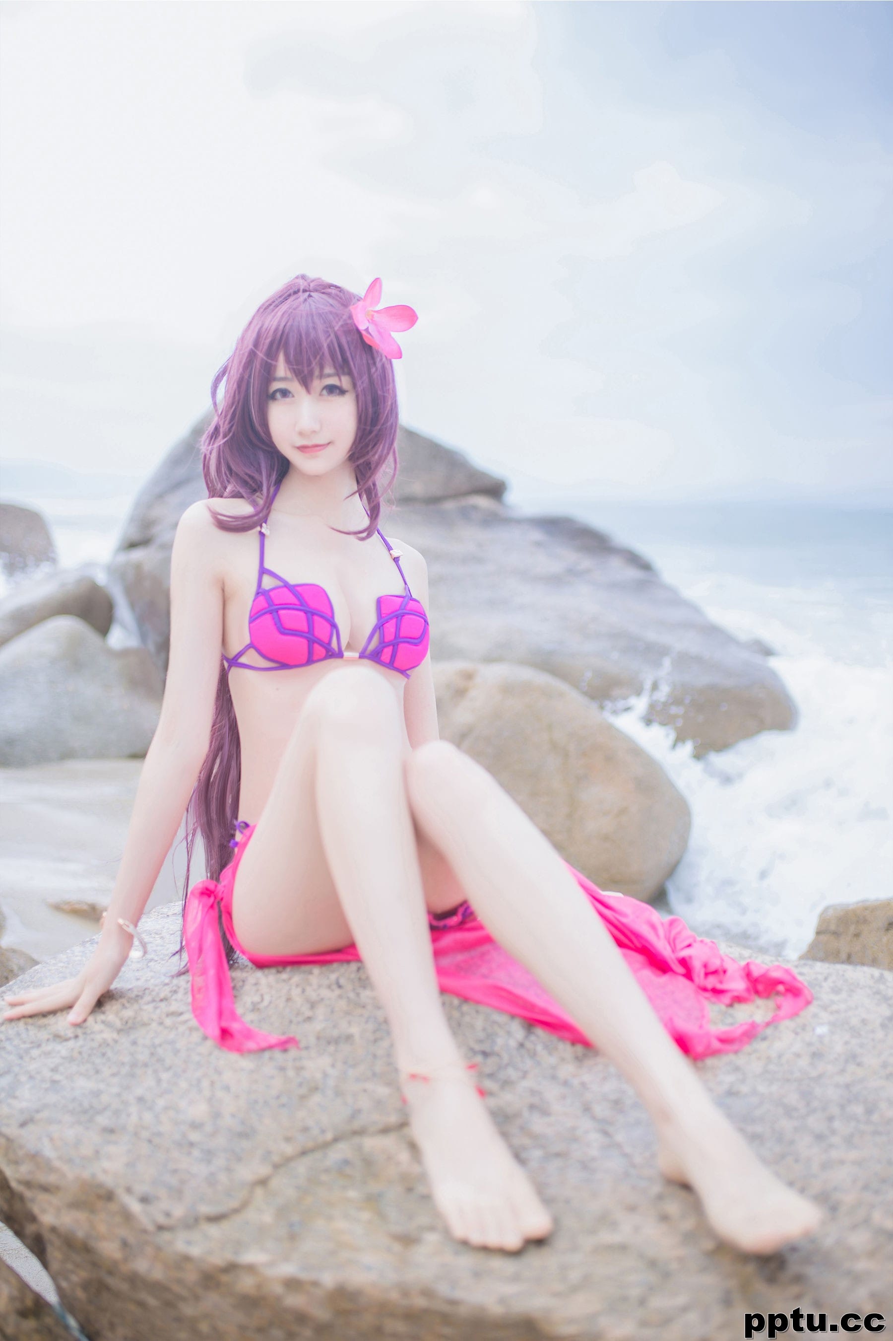 木绵绵OwO《沙滩斯卡哈》 [COSER美女] 写真集