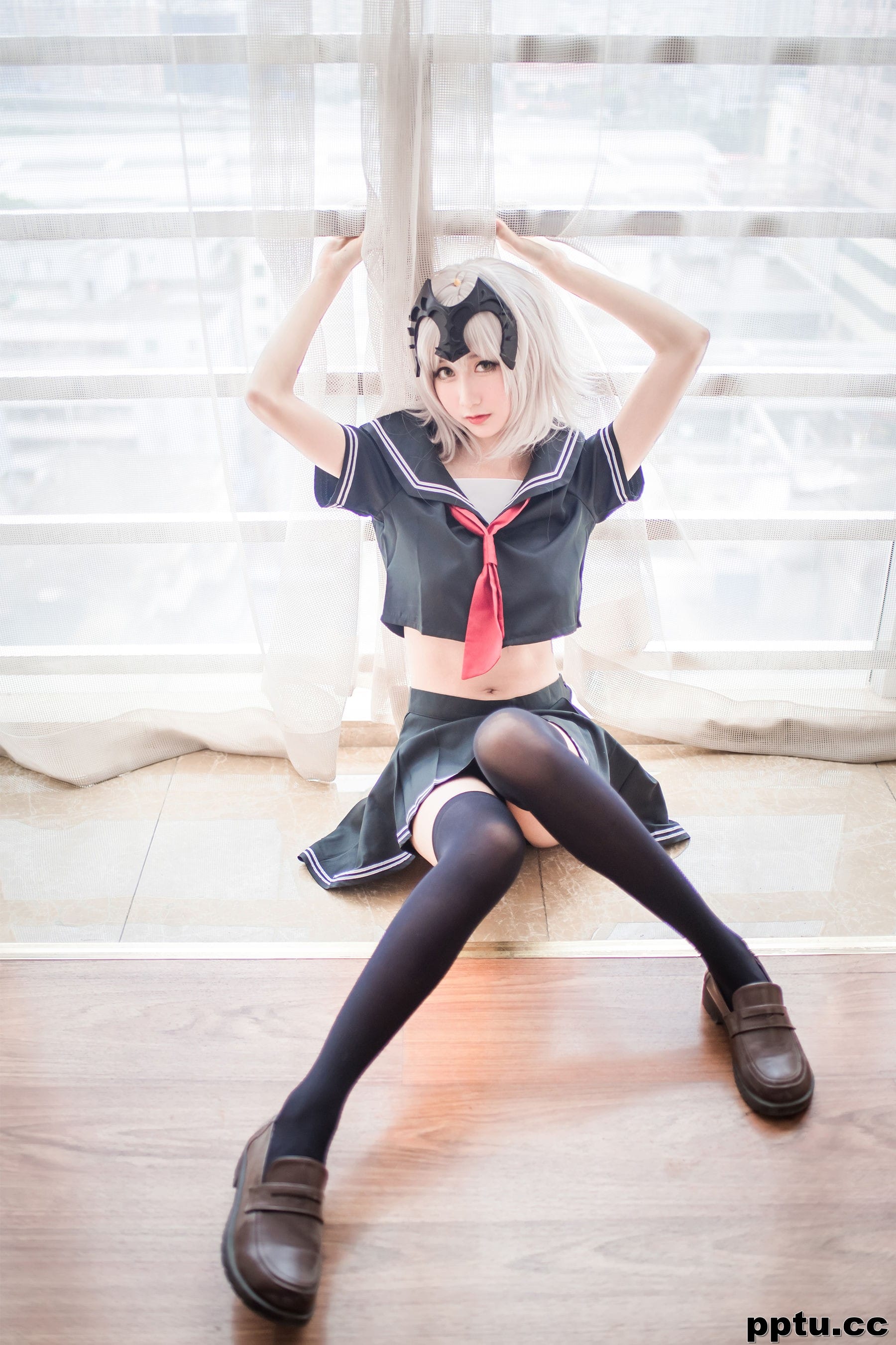 木绵绵OwO《贞德（黑）》 [萝莉COS] 写真集-皮皮兔动漫