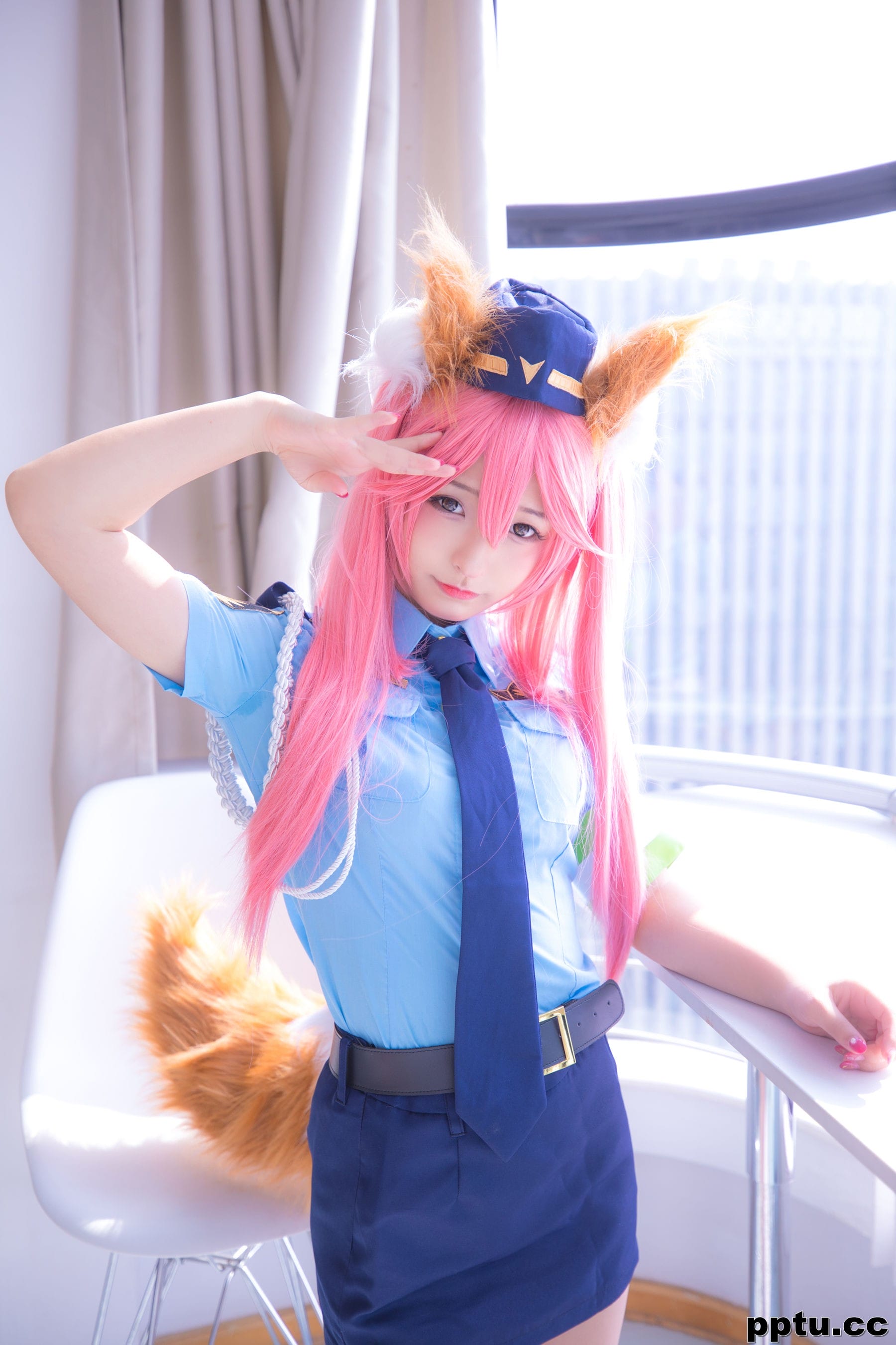 COSER神楽坂真冬《後で逮捕してもいい？》 [福利COSPLAY] 写真集