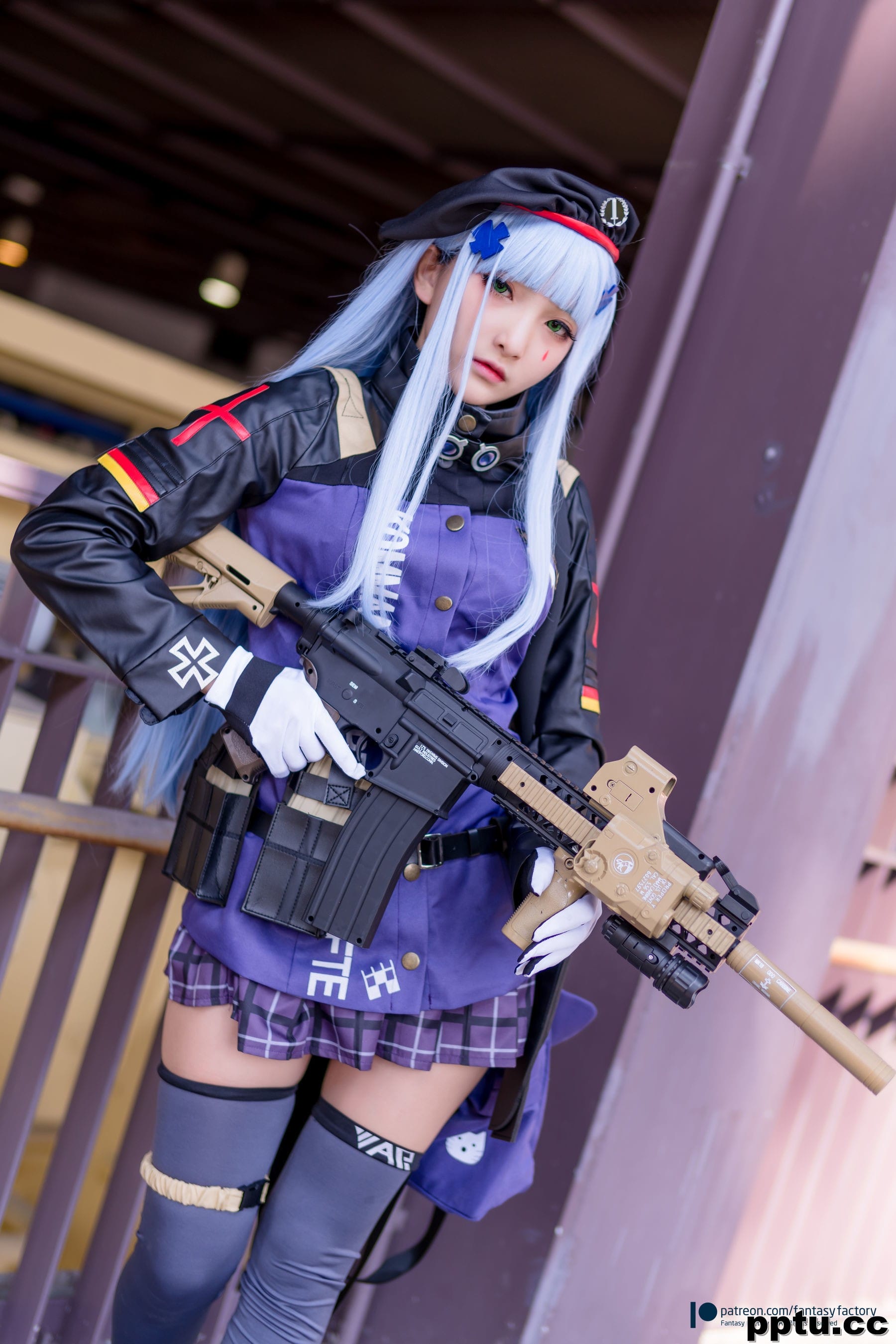 小丁Cosplay《魔女+浴池+黑丝》 [Fantasy Factory] 写真集-皮皮兔动漫