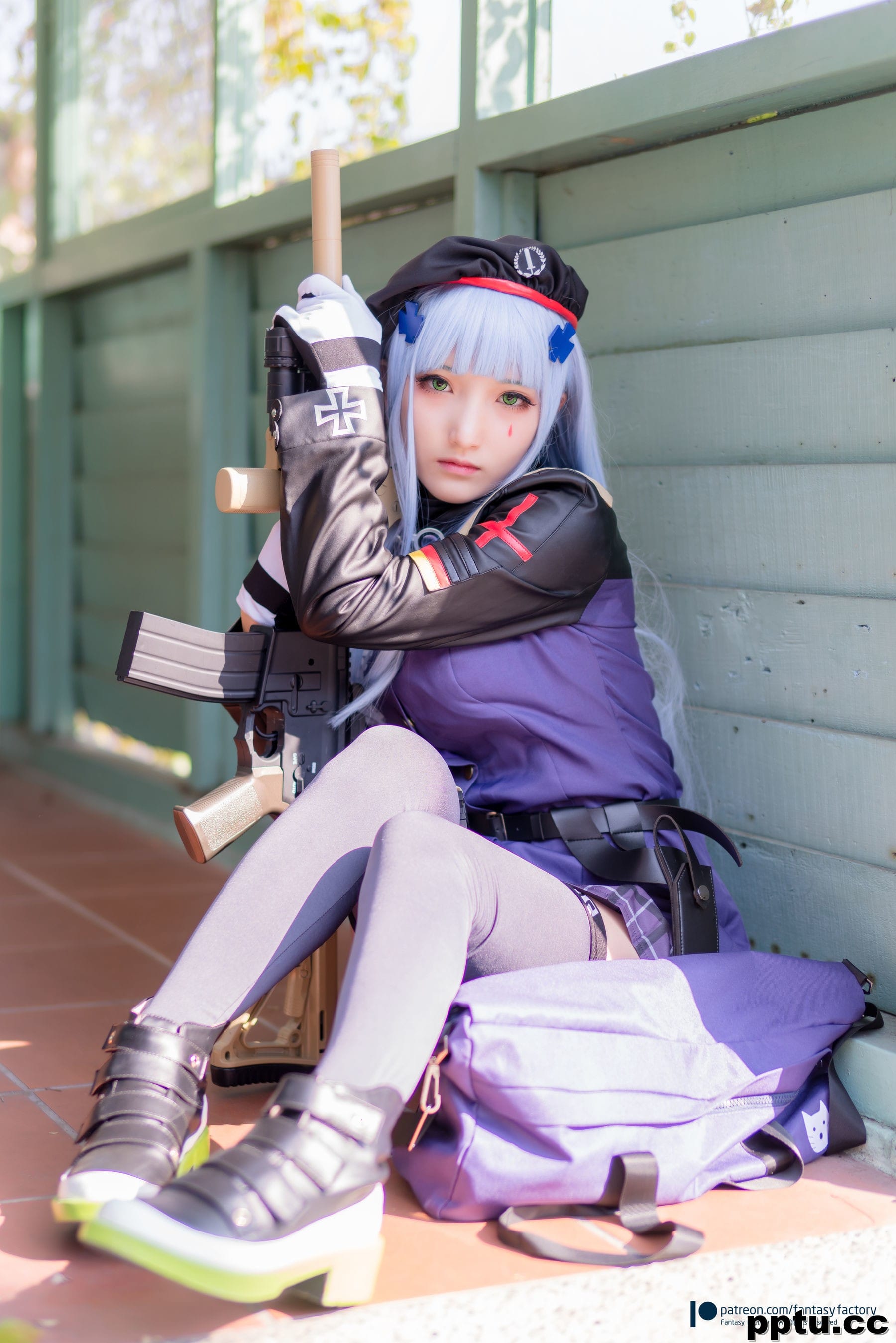 小丁Cosplay《魔女+浴池+黑丝》 [Fantasy Factory] 写真集