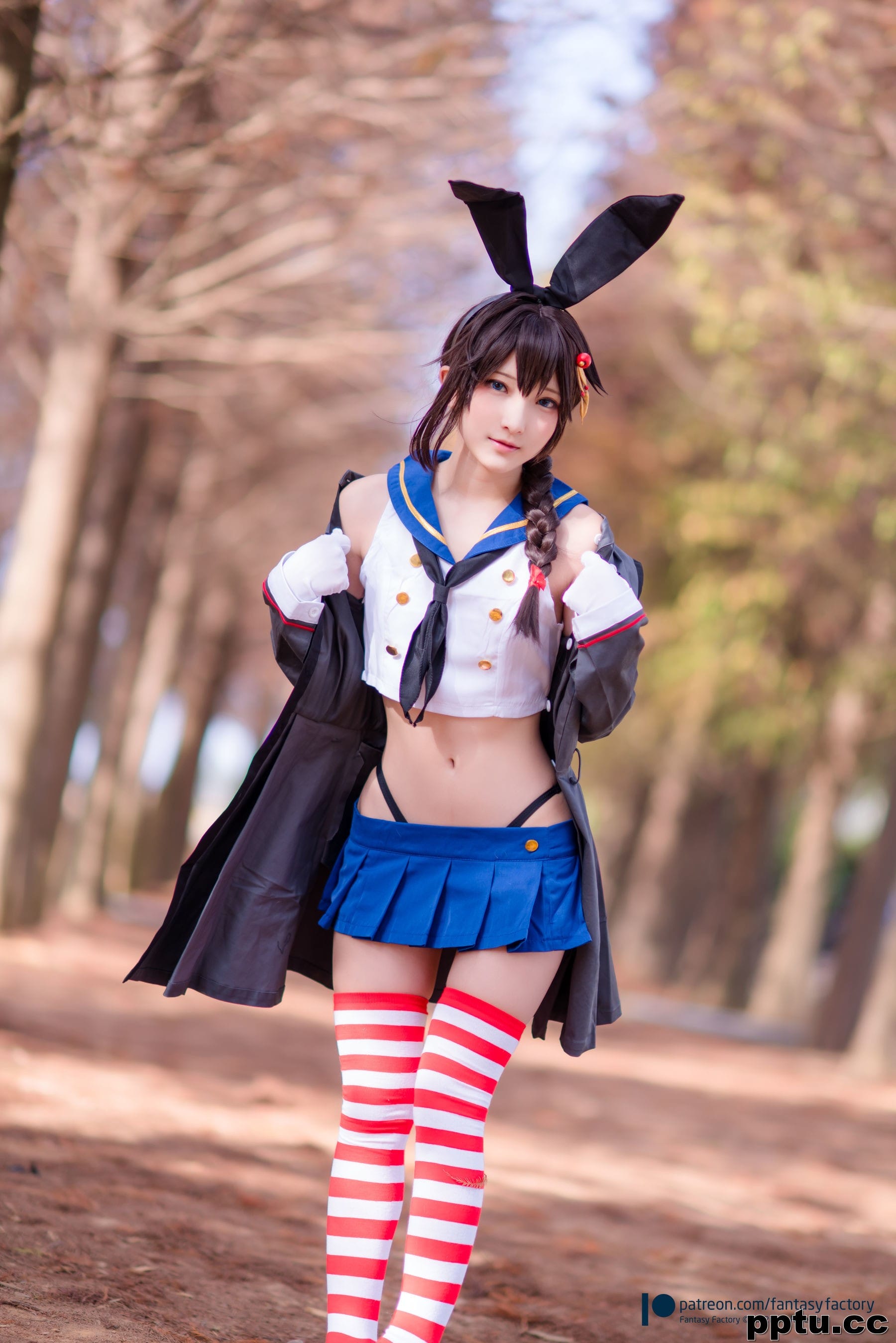 小丁Cosplay《JK制服+水手小兔外拍》 [Fantasy Factory] 写真集