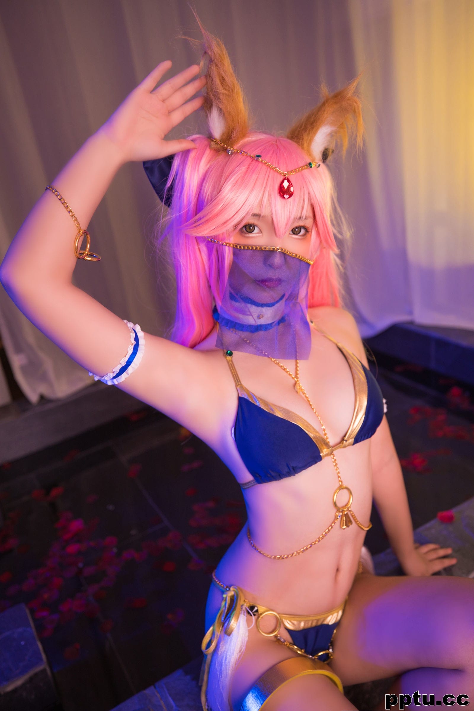 COSER神楽坂真冬《玉藻前舞娘 Mysterious Love》 [福利COSPLAY] 写真集