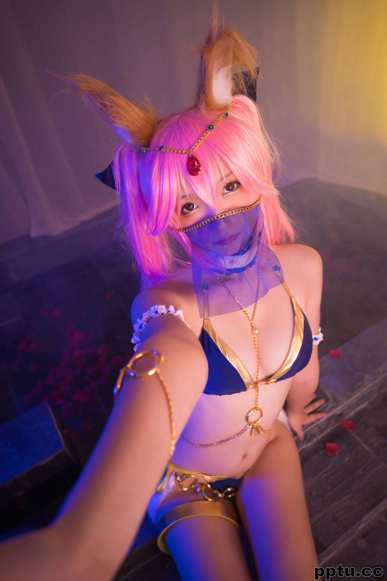 COSER神楽坂真冬《玉藻前舞娘 Mysterious Love》 [福利COSPLAY] 写真集