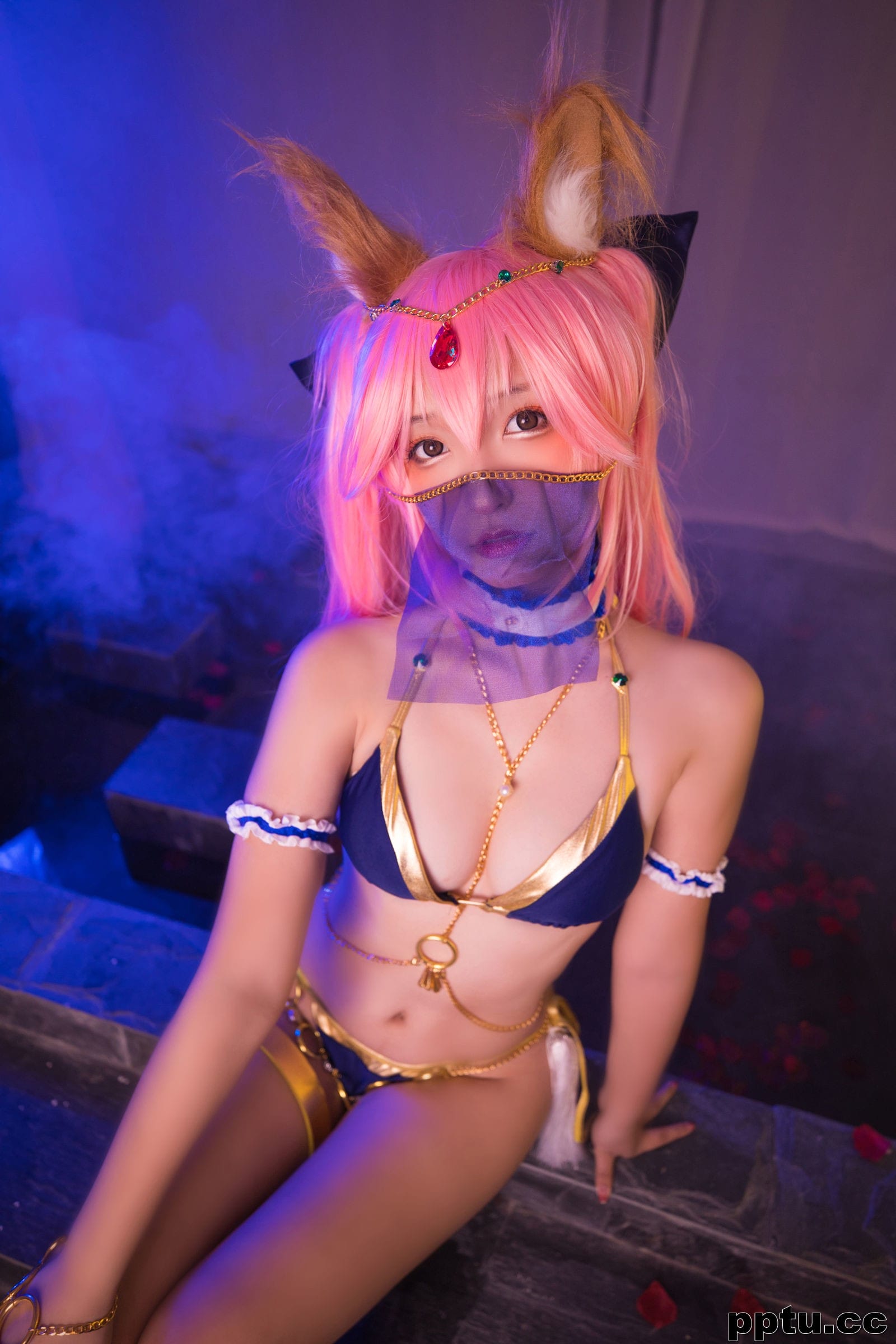 COSER神楽坂真冬《玉藻前舞娘 Mysterious Love》 [福利COSPLAY] 写真集