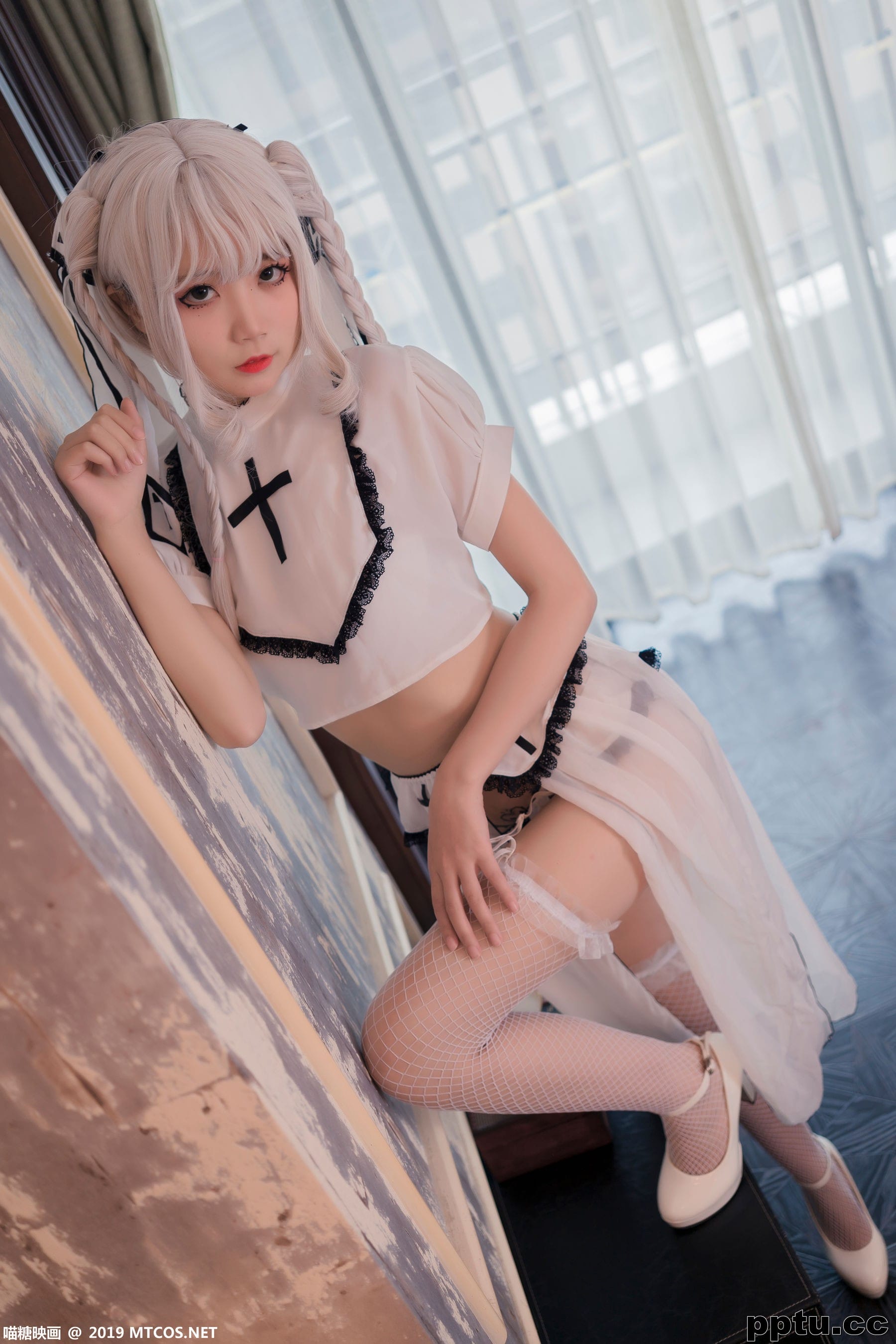 高跟蕾丝网袜 [喵糖映画] VOL.035