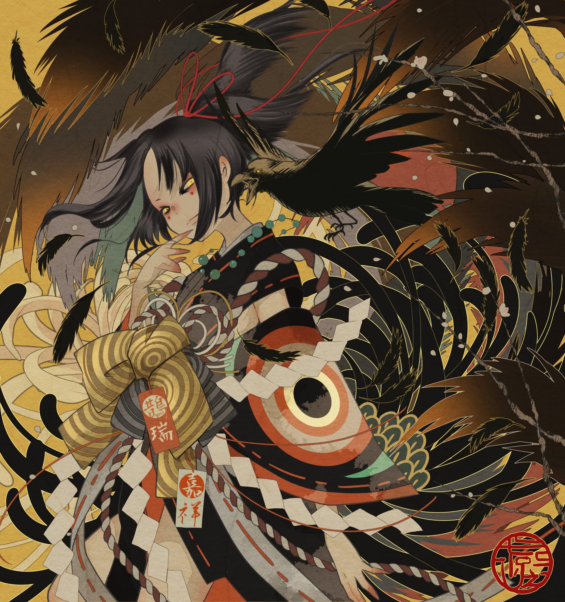 P站画师七原しえ作品 手机动漫壁纸