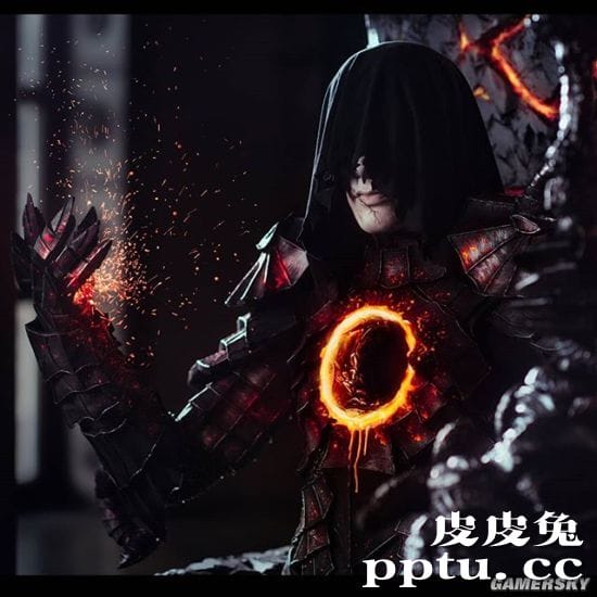 《黑魂》《血源》联动COS 老猎人看上了防火女？