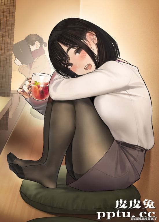 黑丝画师专属节日 推特正妹纷纷晒出黑丝裤袜美照