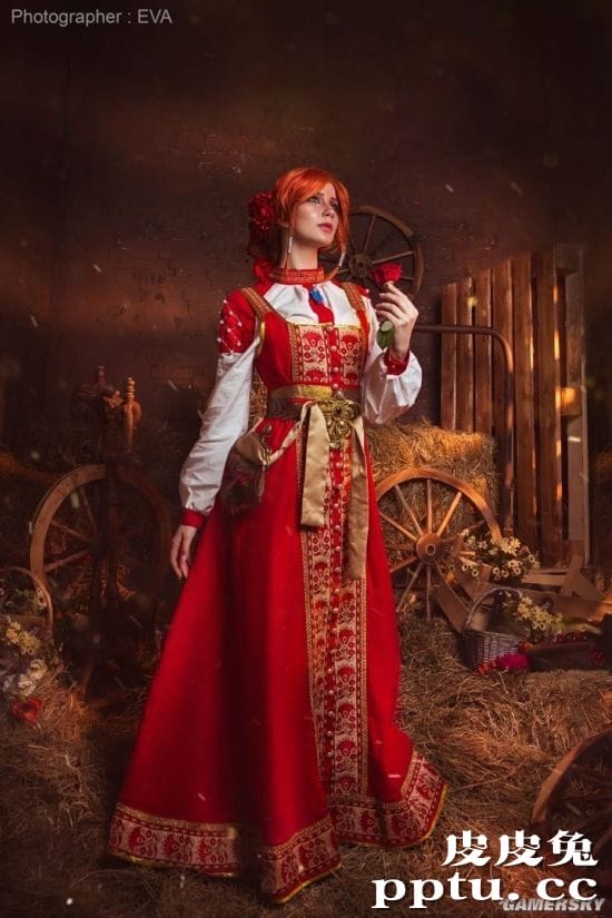 俄妹COS《银魂》性转坂田银时 身材过分神还原