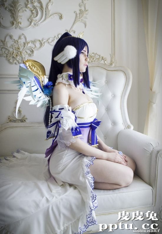 俄妹COS《银魂》性转坂田银时 身材过分神还原