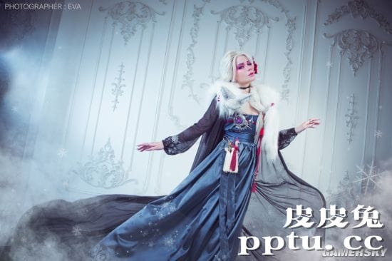 俄妹COS《银魂》性转坂田银时 身材过分神还原