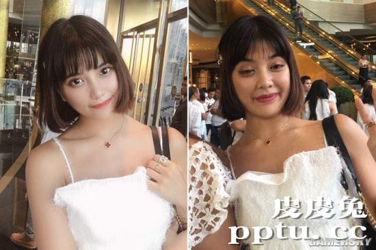 网红混血正妹晒宅家的理想与现实 恶搞丑照才是本体