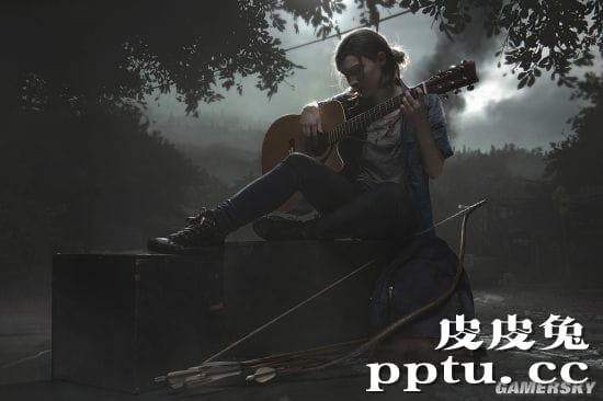 俄妹COS《最后生还者2》艾莉 绝望末世下的坚强少女