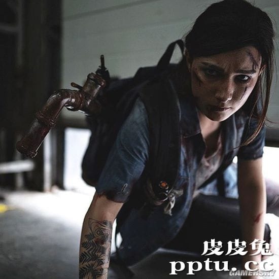 俄妹COS《最后生还者2》艾莉 绝望末世下的坚强少女