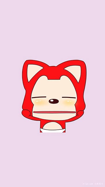 夏日搞怪创意文字靓图萌萌阿狸优质手机壁纸