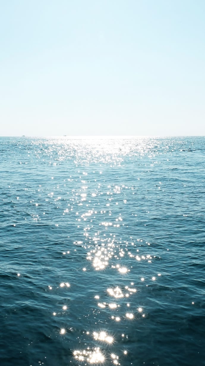 水波粼粼治愈系壁纸