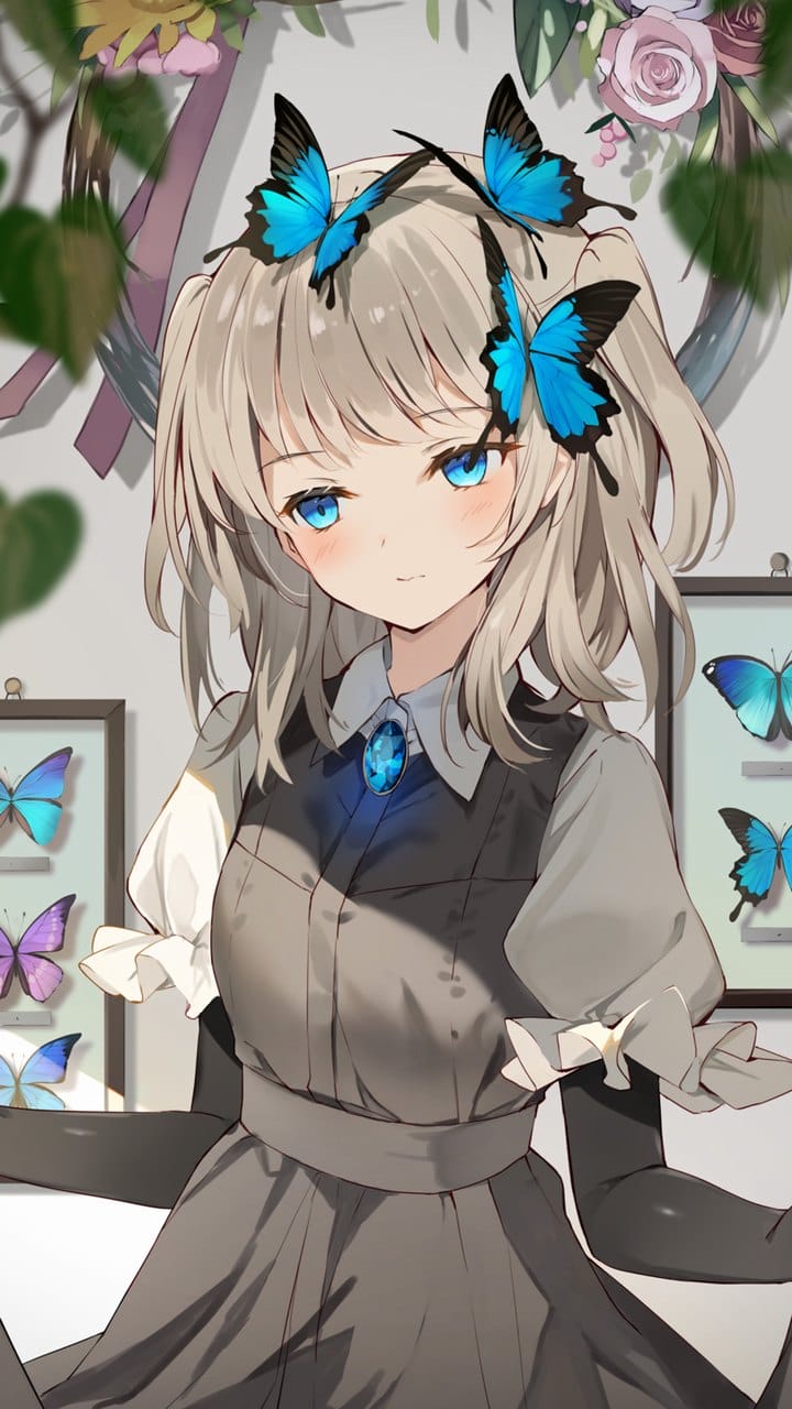 漂亮可爱的巨乳动漫美少女二次元手机壁纸合集