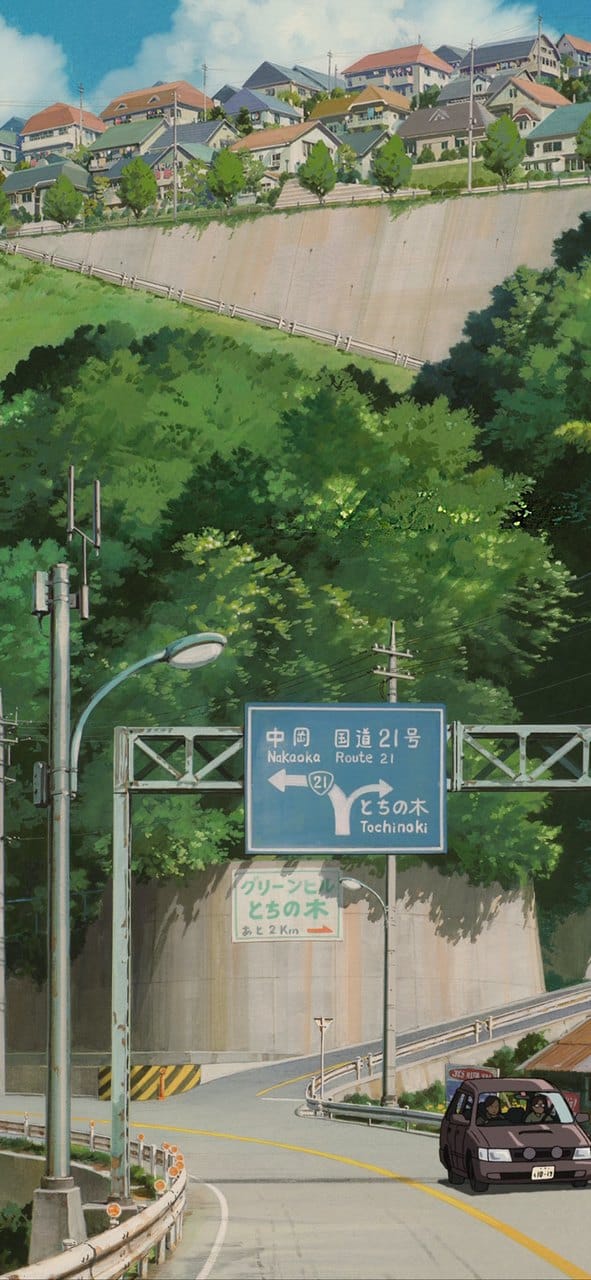 《千与千寻》唯美动漫场景手机背景锁屏桌面壁纸图片