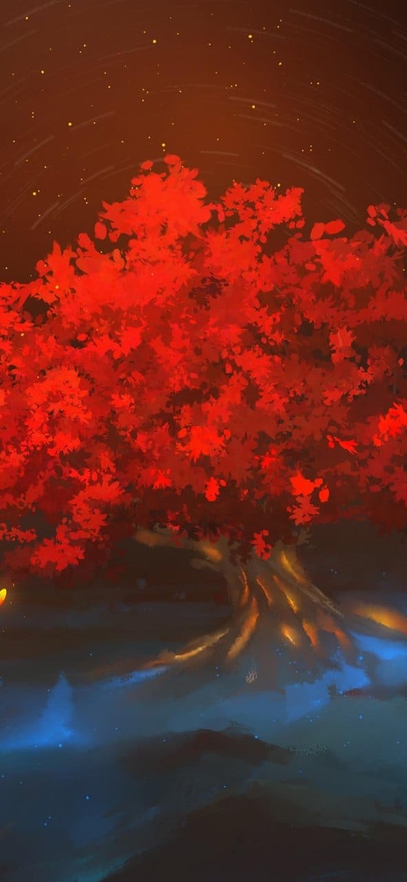 梦幻迷人的动漫小清新二次元场景唯美手机精美桌面壁纸