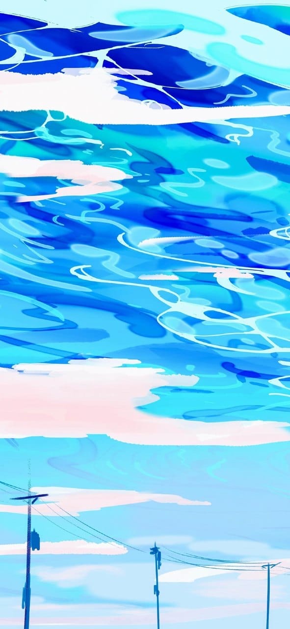 梦幻迷人的动漫小清新二次元场景唯美手机精美桌面壁纸