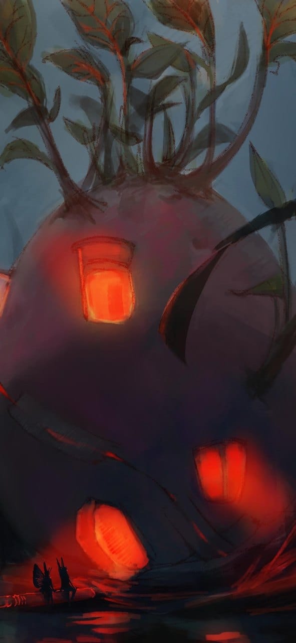 梦幻迷人的动漫小清新二次元场景唯美手机精美桌面壁纸