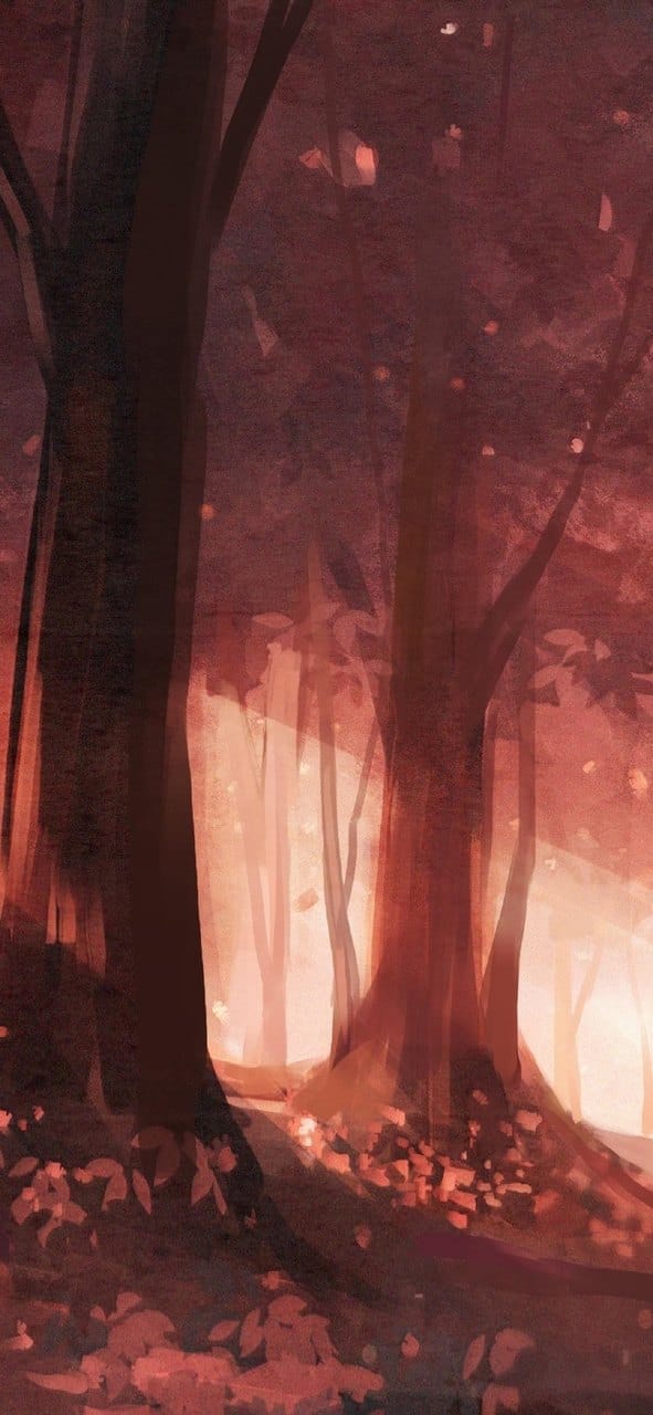 梦幻迷人的动漫小清新二次元场景唯美手机精美桌面壁纸