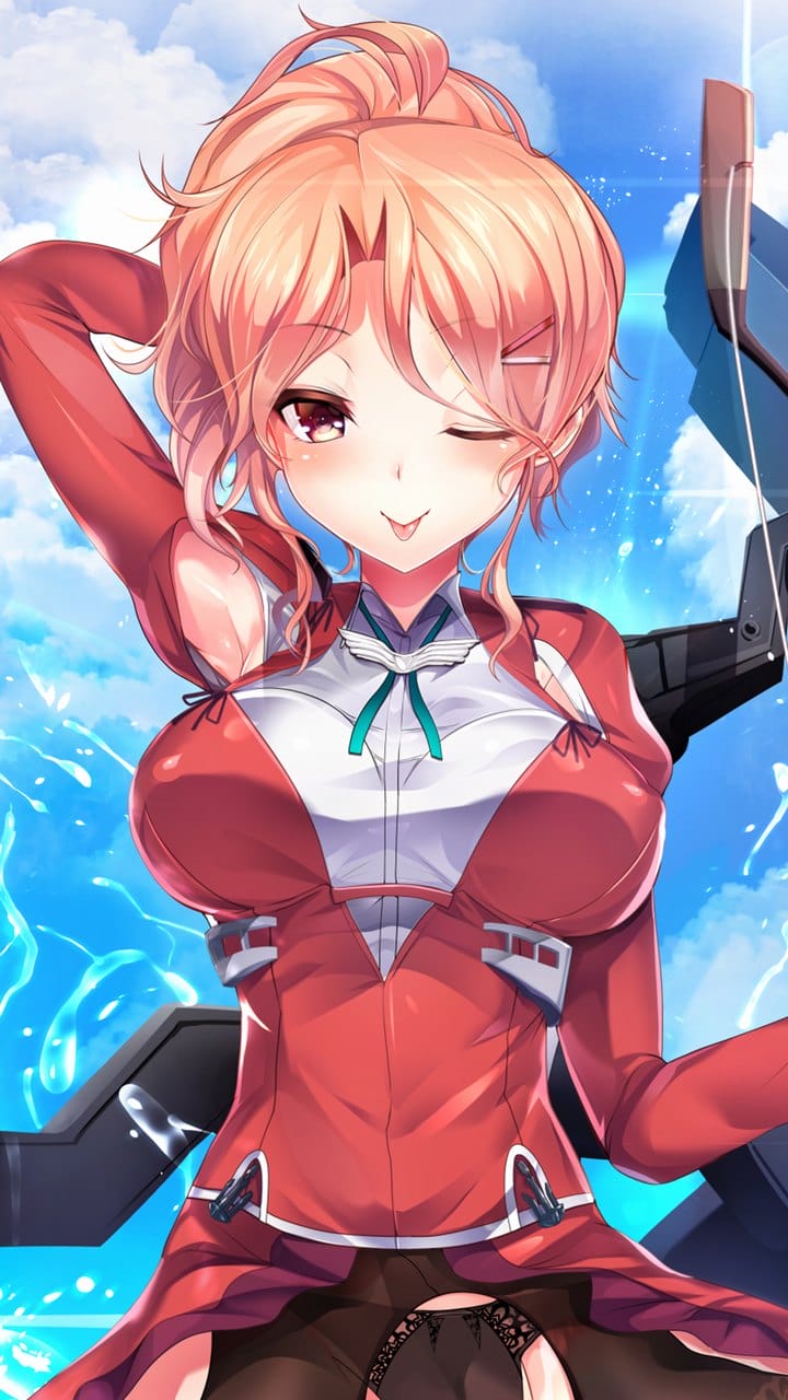 二次元巨乳动漫爆乳比基尼兔女郎大胸美女手机桌面壁纸