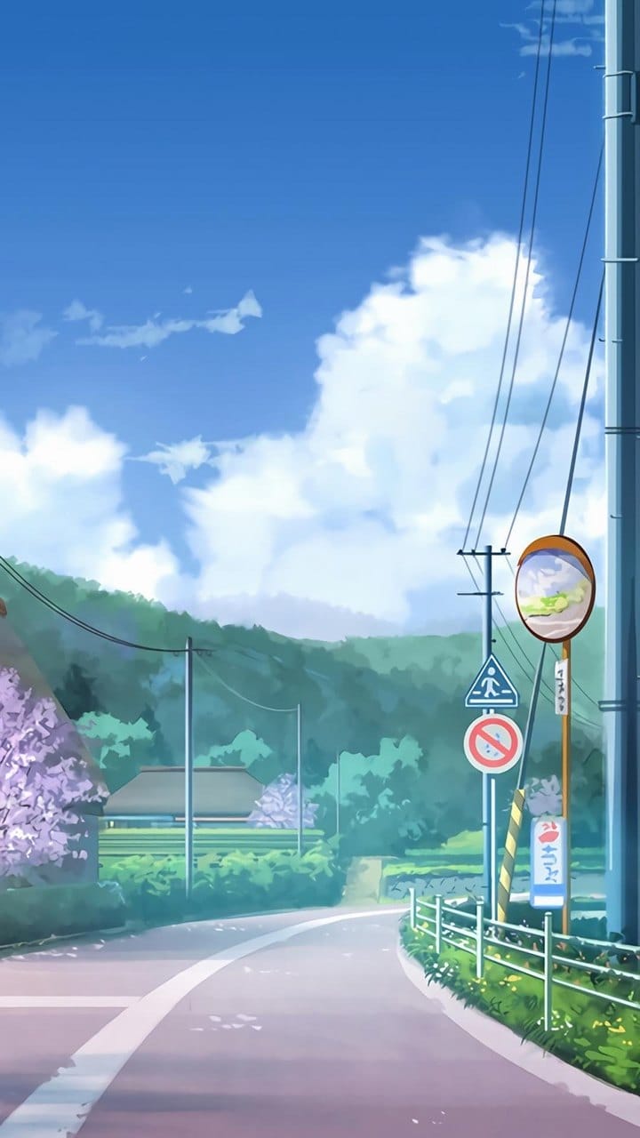 漂亮好看的精美的二次元动漫场景唯美手机壁纸合集