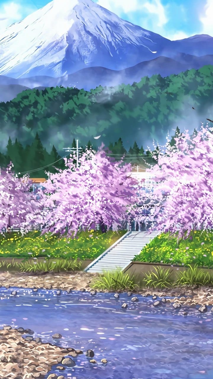 漂亮好看的精美的二次元动漫场景唯美手机壁纸合集