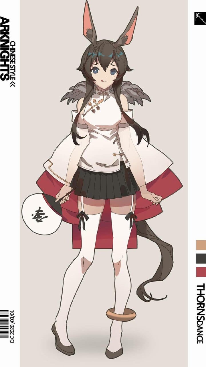 《明日方舟》游戏里漂亮好看性感的女性游戏人物壁纸合集-皮皮兔动漫