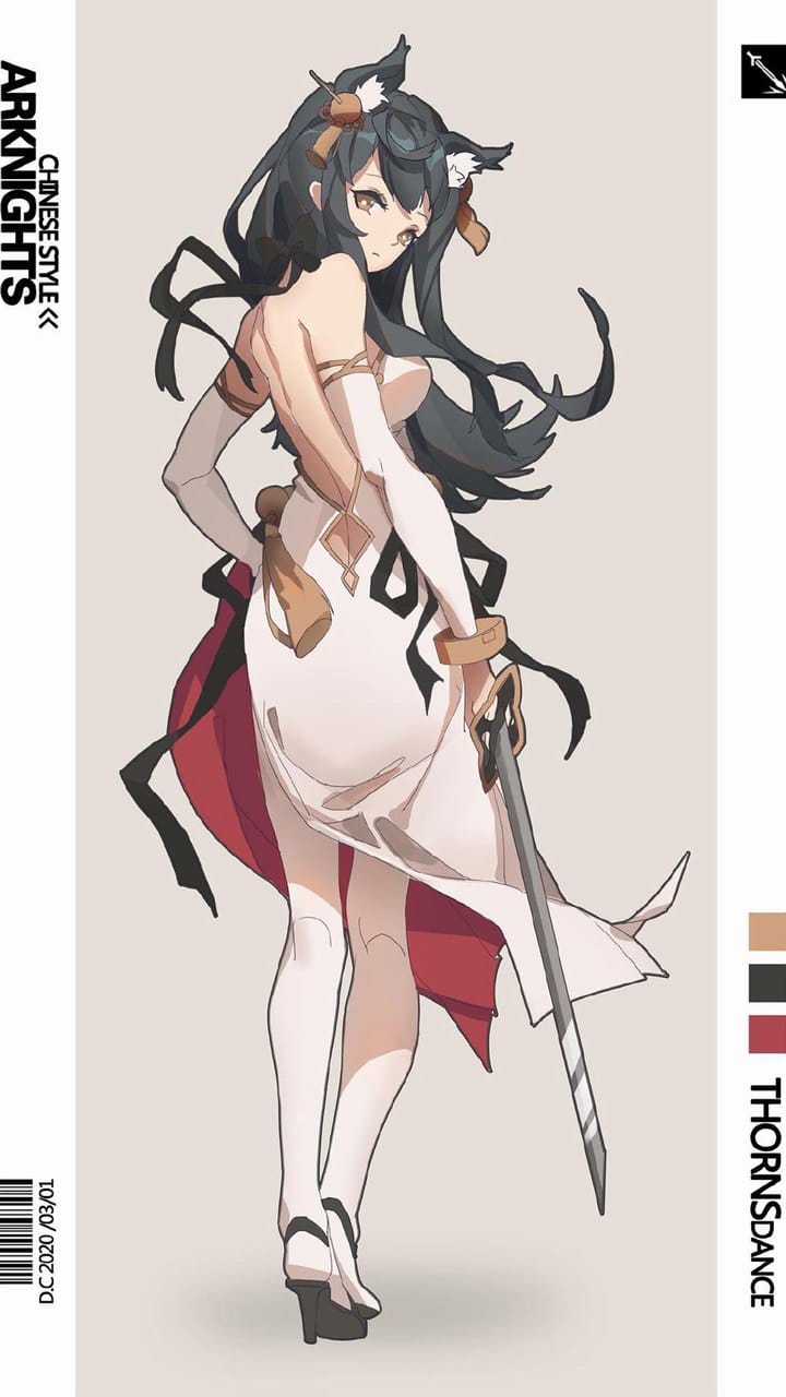 《明日方舟》游戏里漂亮好看性感的女性游戏人物壁纸合集