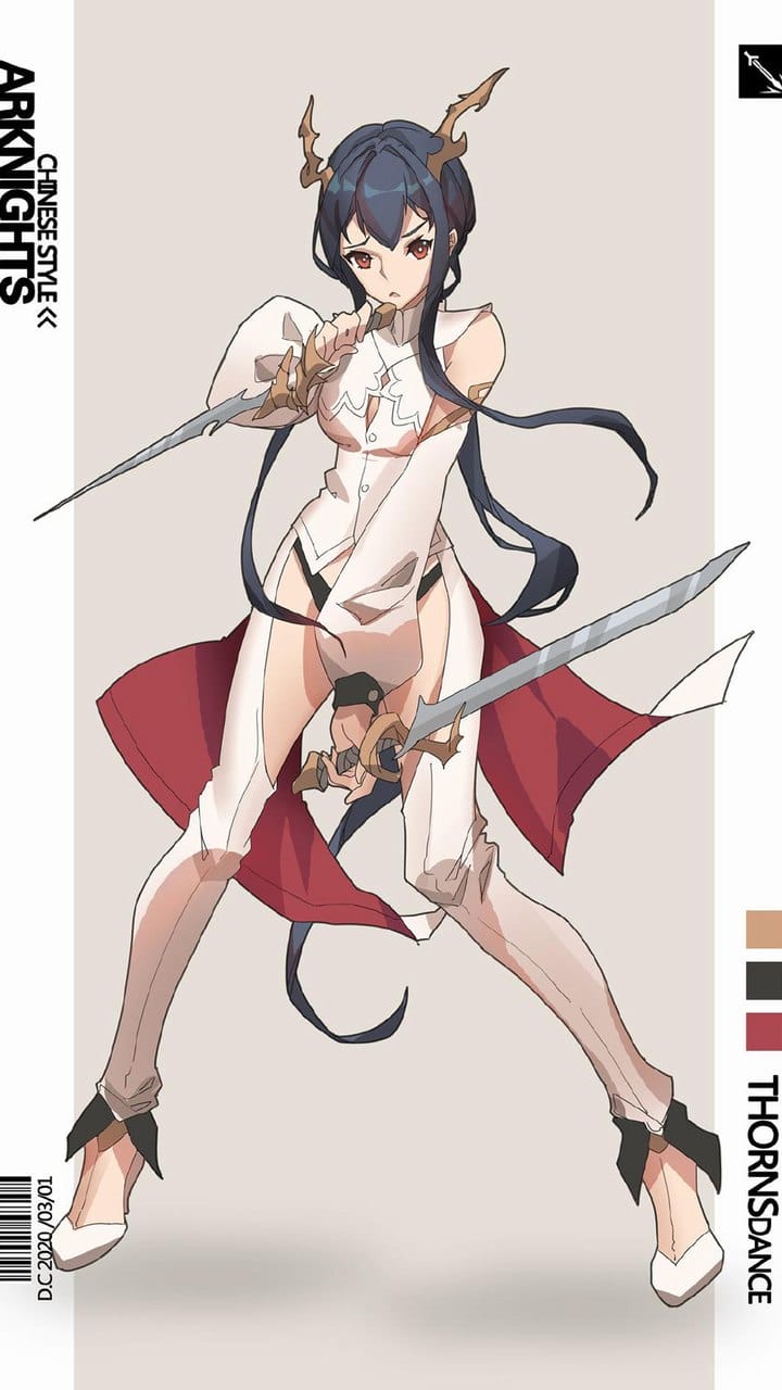 《明日方舟》游戏里漂亮好看性感的女性游戏人物壁纸合集