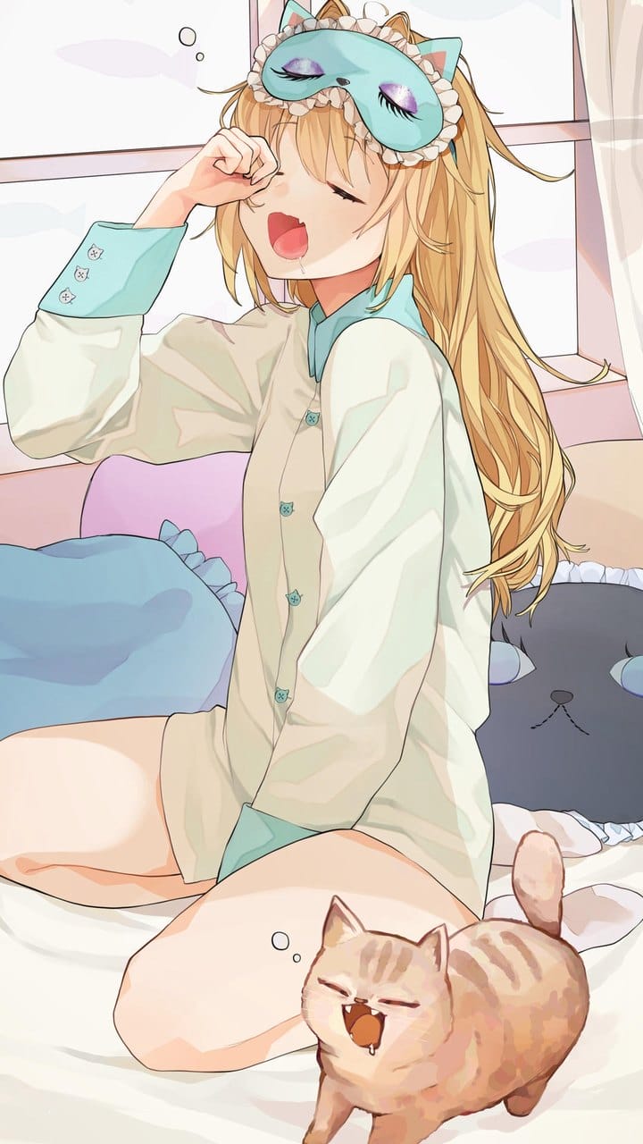 漂亮好看的二次元动漫美少女精美手机桌面壁纸合集下载