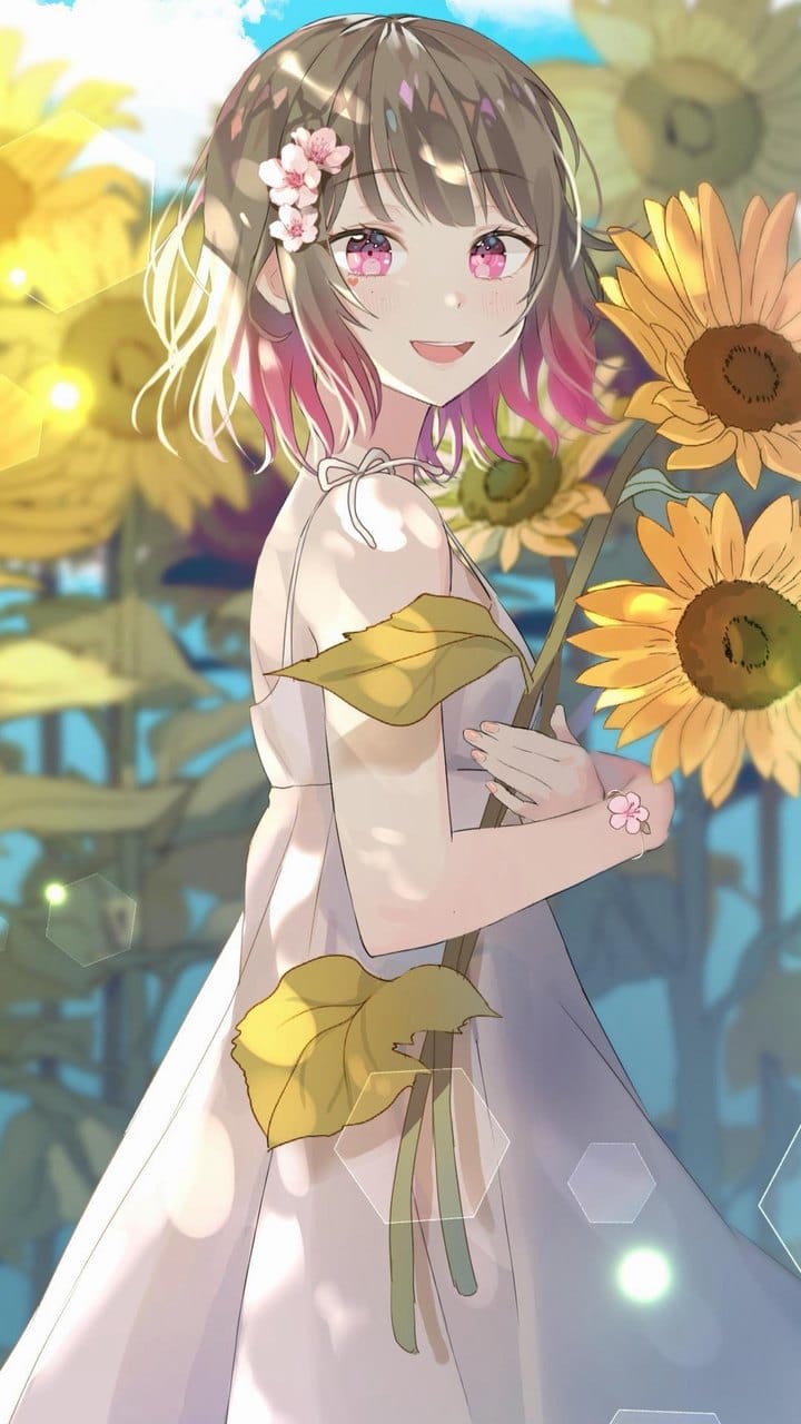 漂亮好看的二次元动漫美少女精美手机桌面壁纸合集下载