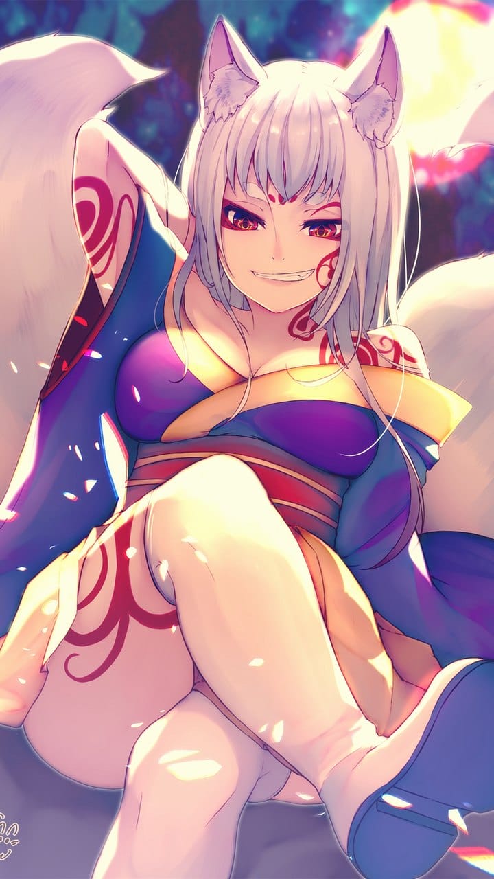 漂亮性感的二次元巨乳动漫美少女手机壁纸高清大全