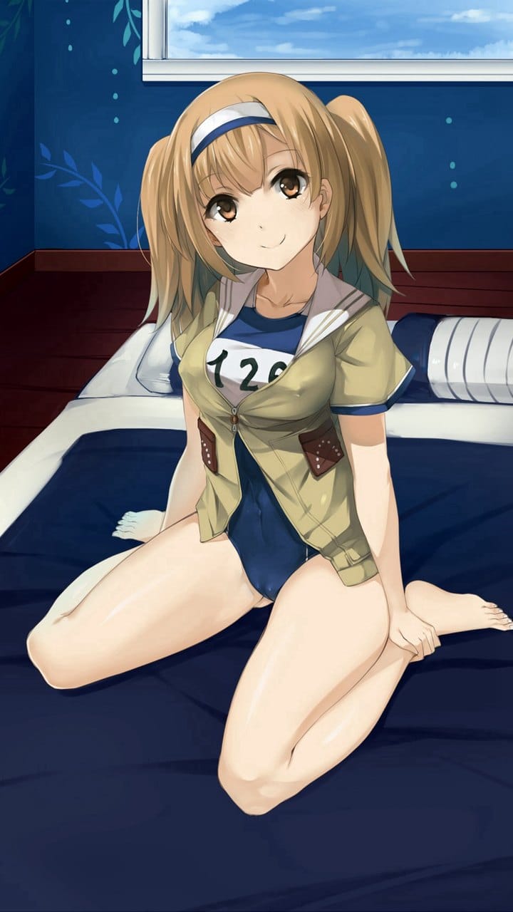 漂亮性感的二次元巨乳动漫美少女手机壁纸高清大全