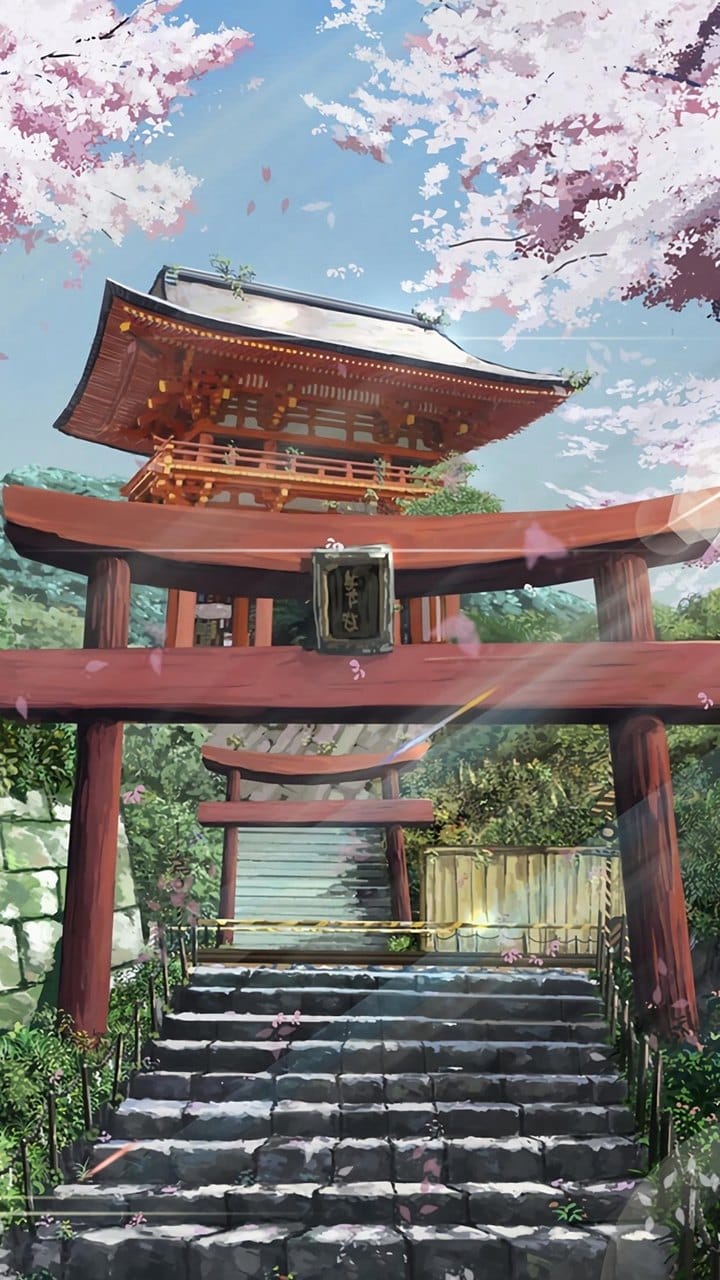 治愈系动漫场景唯美手机锁屏桌面壁纸合集-皮皮兔动漫