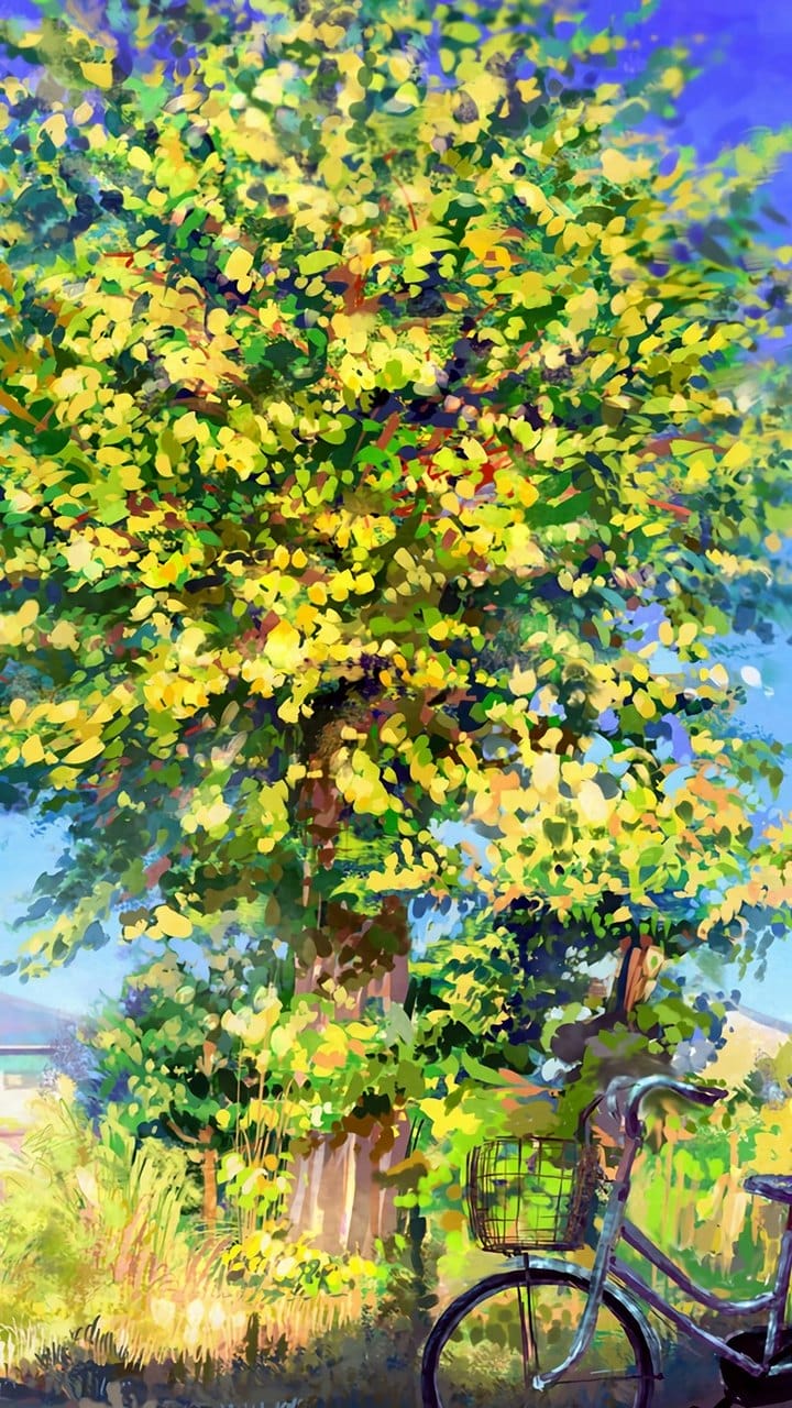 治愈系动漫场景唯美手机锁屏桌面壁纸合集