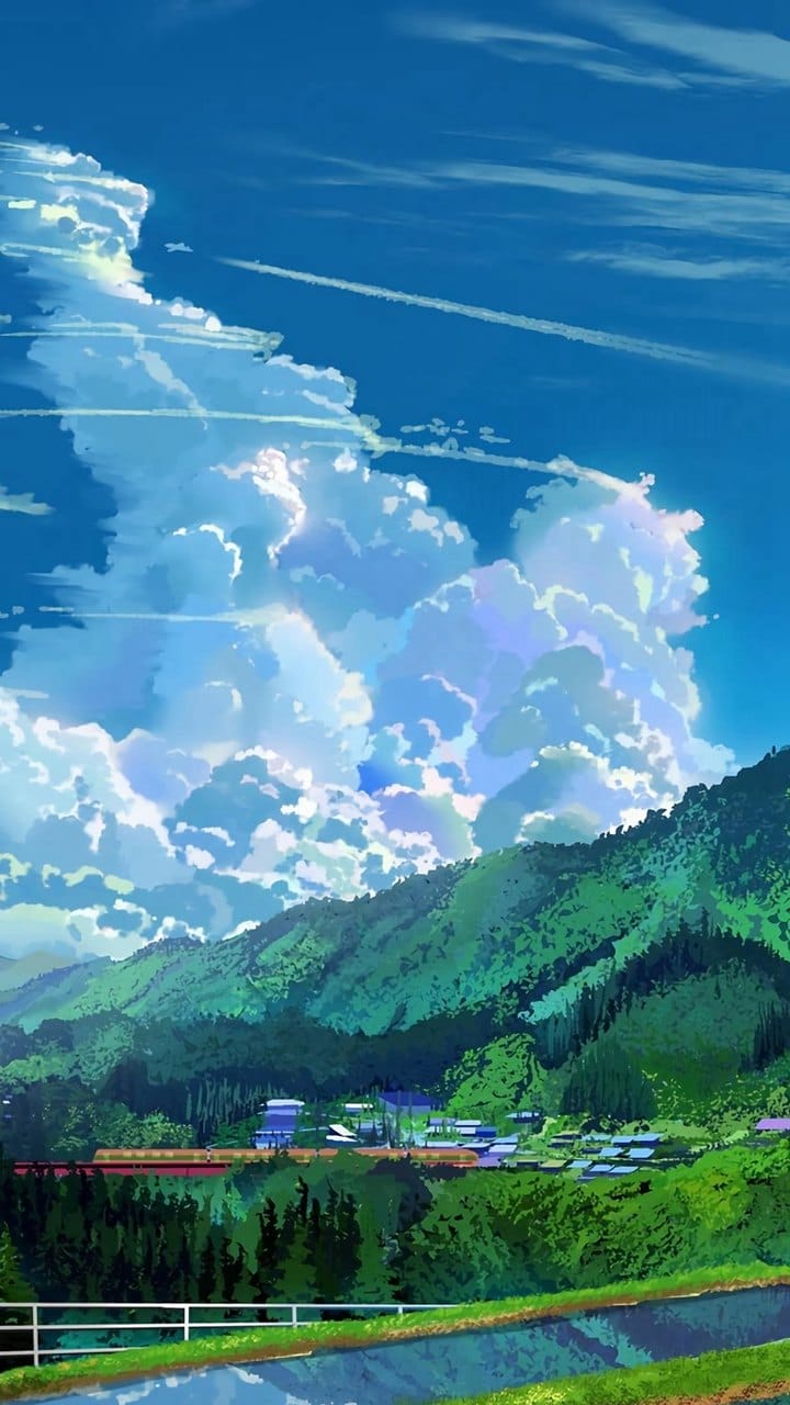 治愈系动漫场景唯美手机锁屏桌面壁纸合集