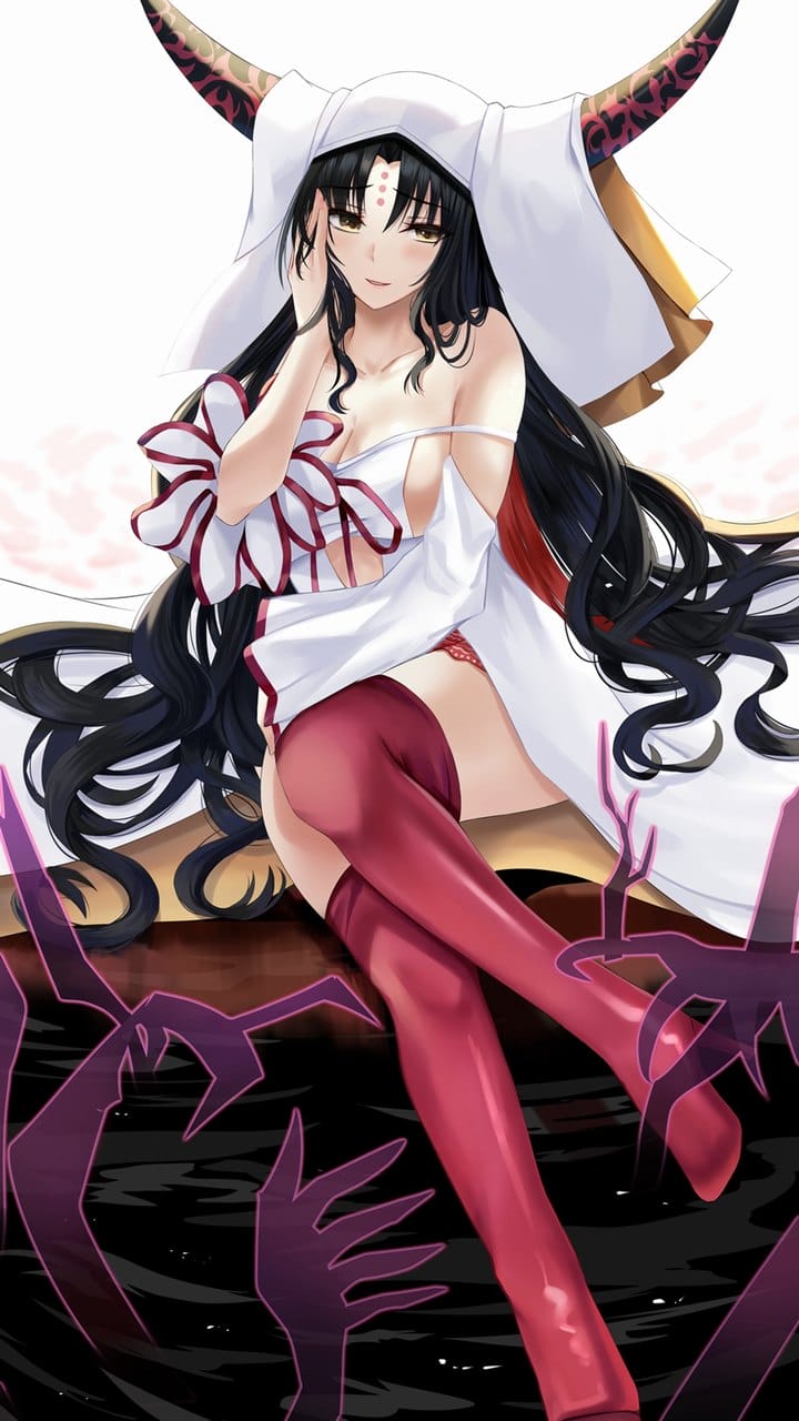 精致漂亮的二次元巨乳妹妹动漫美女手机桌面壁纸-皮皮兔动漫