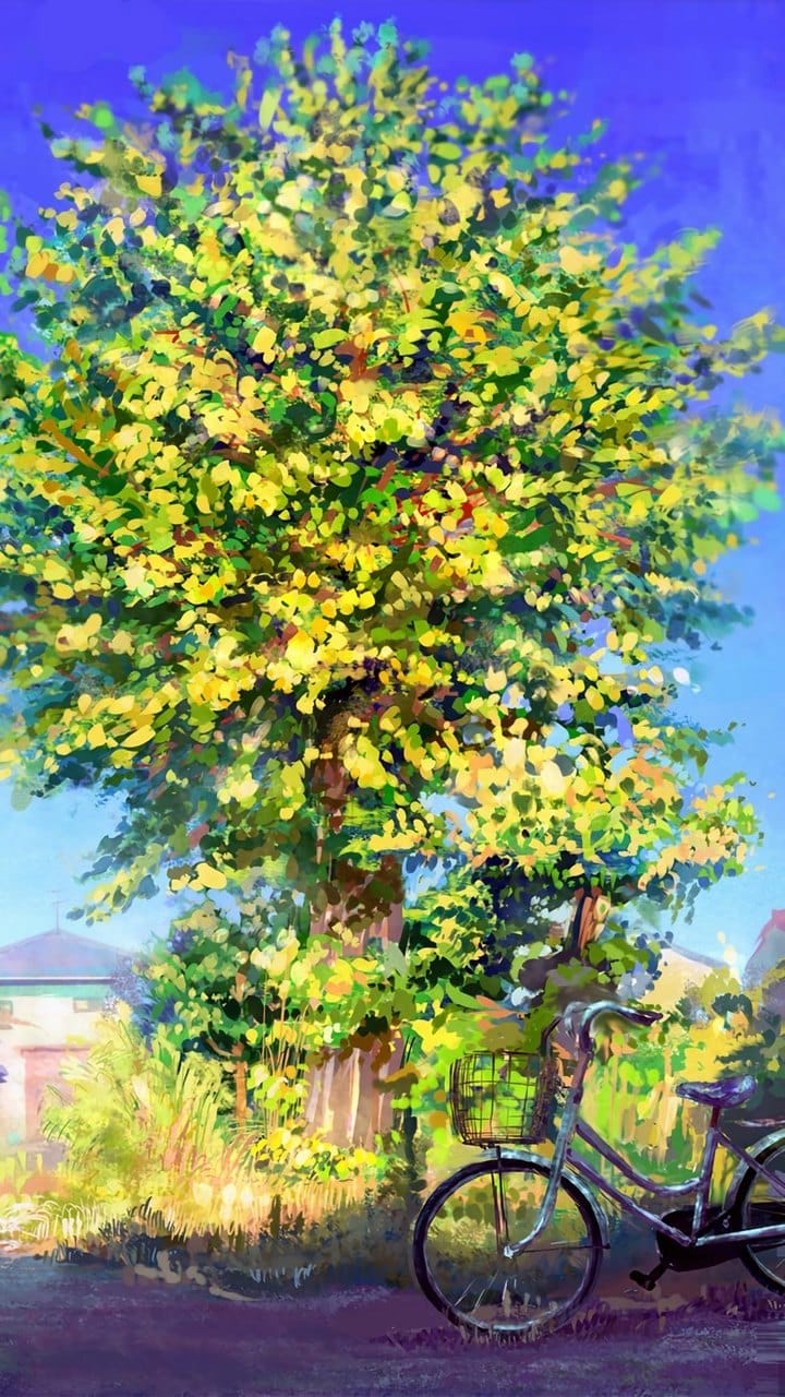 二次元动漫唯美场景小清新手机锁屏桌面壁纸合集-皮皮兔动漫